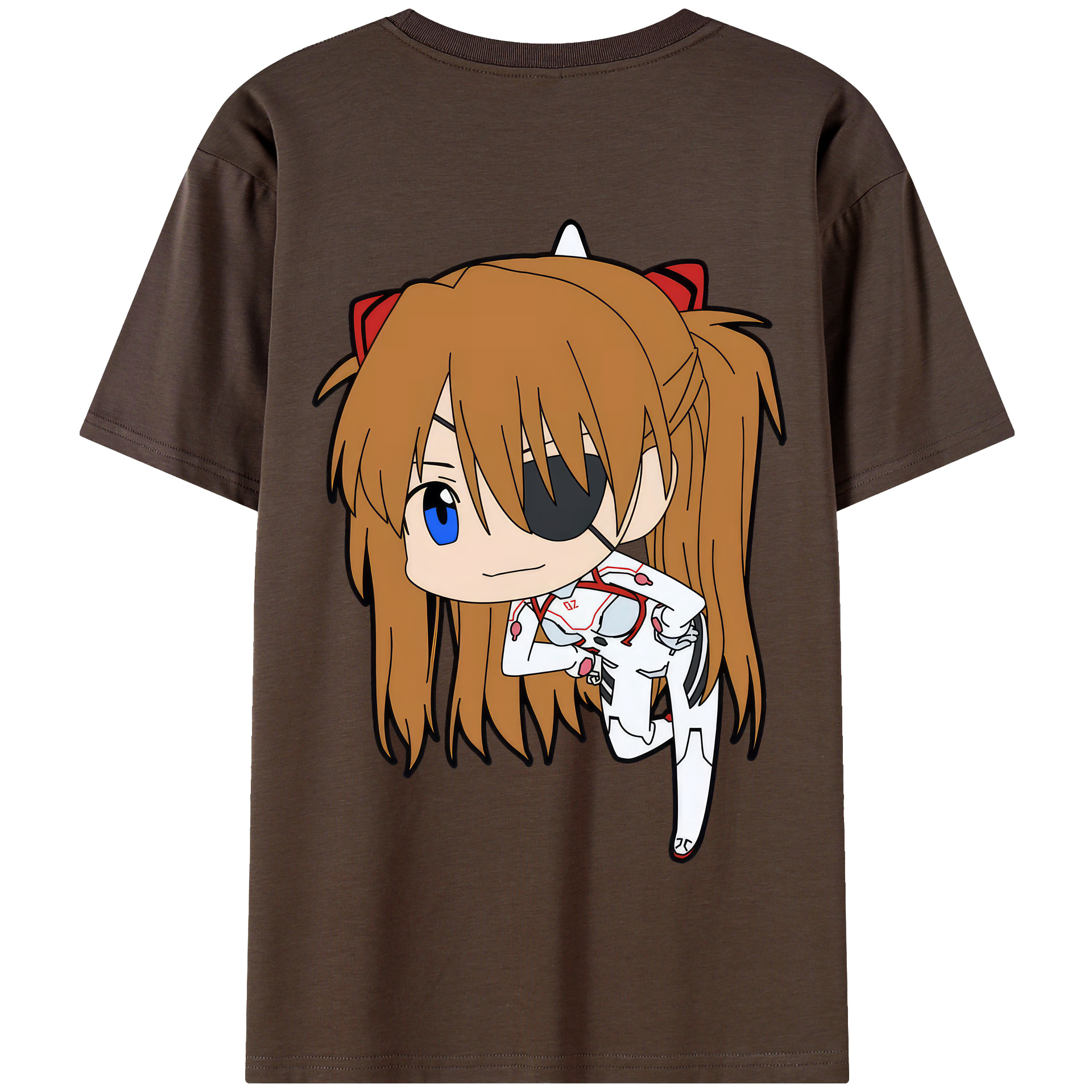（画像用） EVA 新世紀エヴァンゲリオン 綿100％半袖Tシャツ（背面プリント）