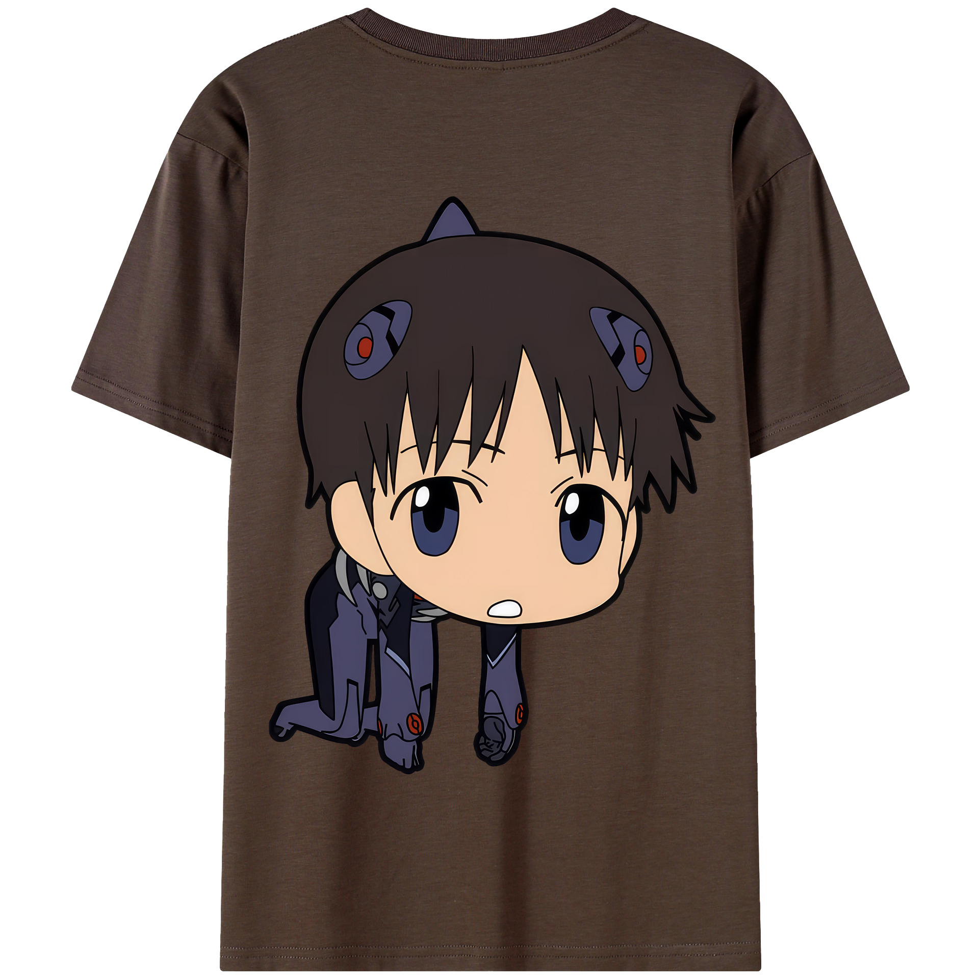 （画像用） EVA 新世紀エヴァンゲリオン 綿100％半袖Tシャツ（背面プリント）