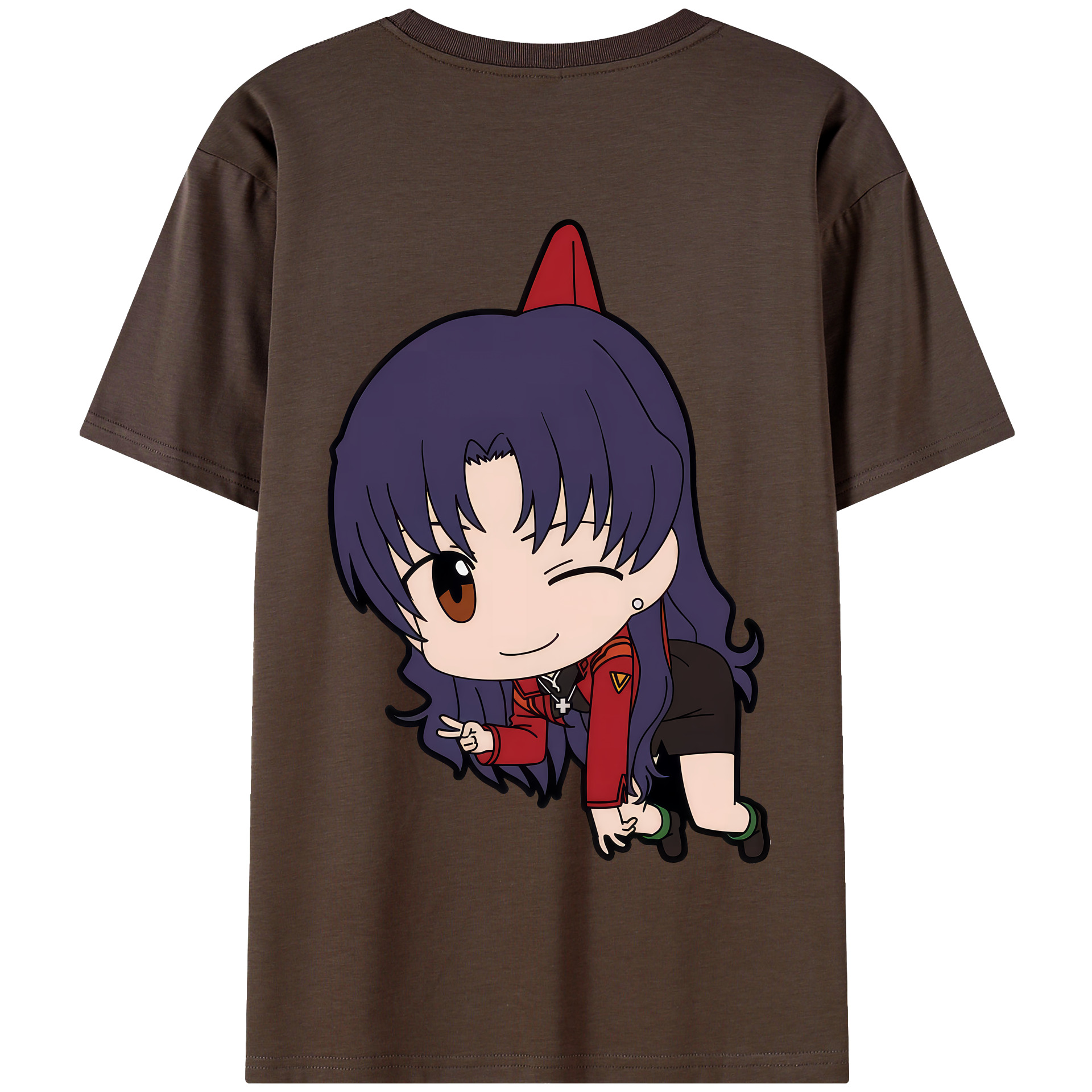 （画像用） EVA 新世紀エヴァンゲリオン 綿100％半袖Tシャツ（背面プリント）