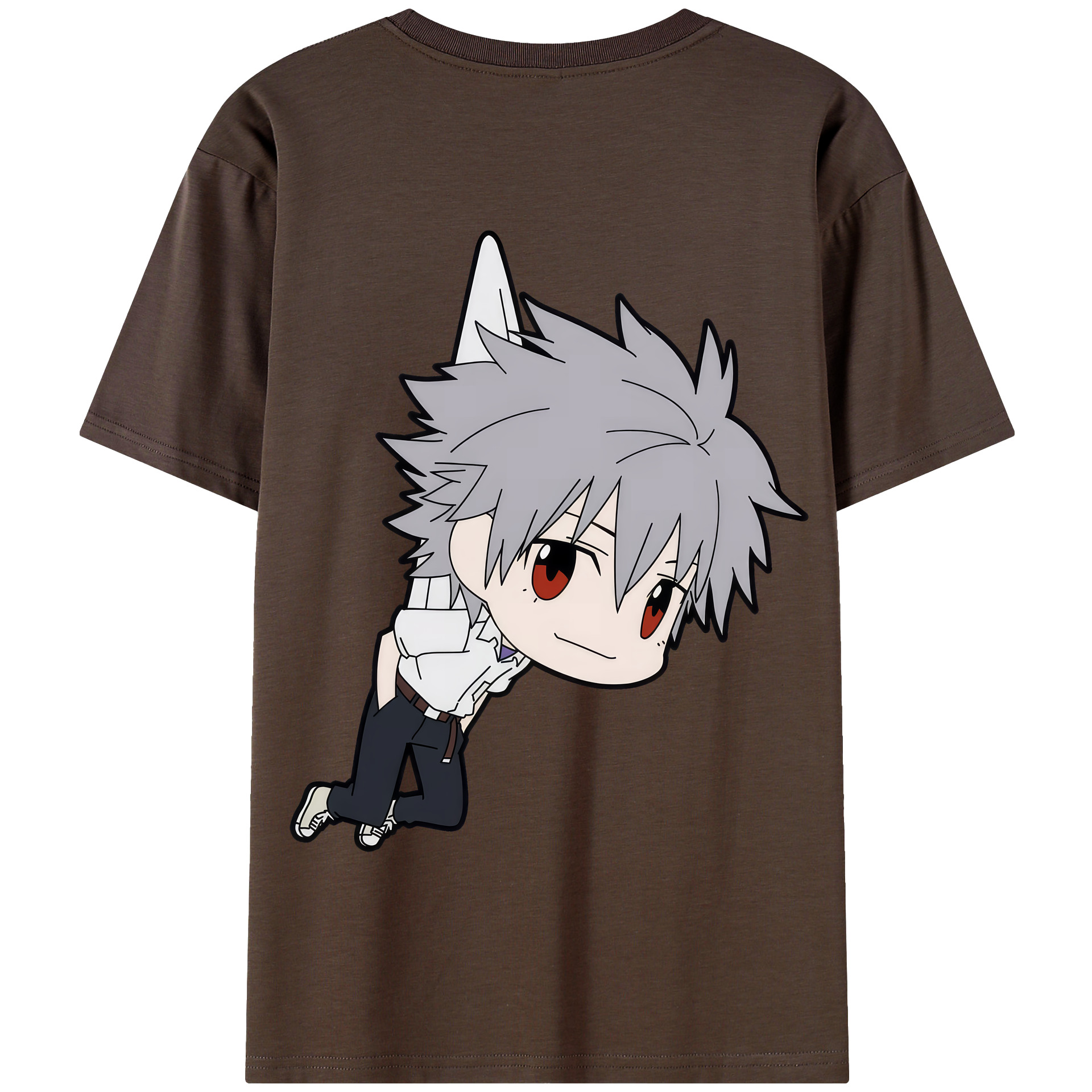 （画像用） EVA 新世紀エヴァンゲリオン 綿100％半袖Tシャツ（背面プリント）