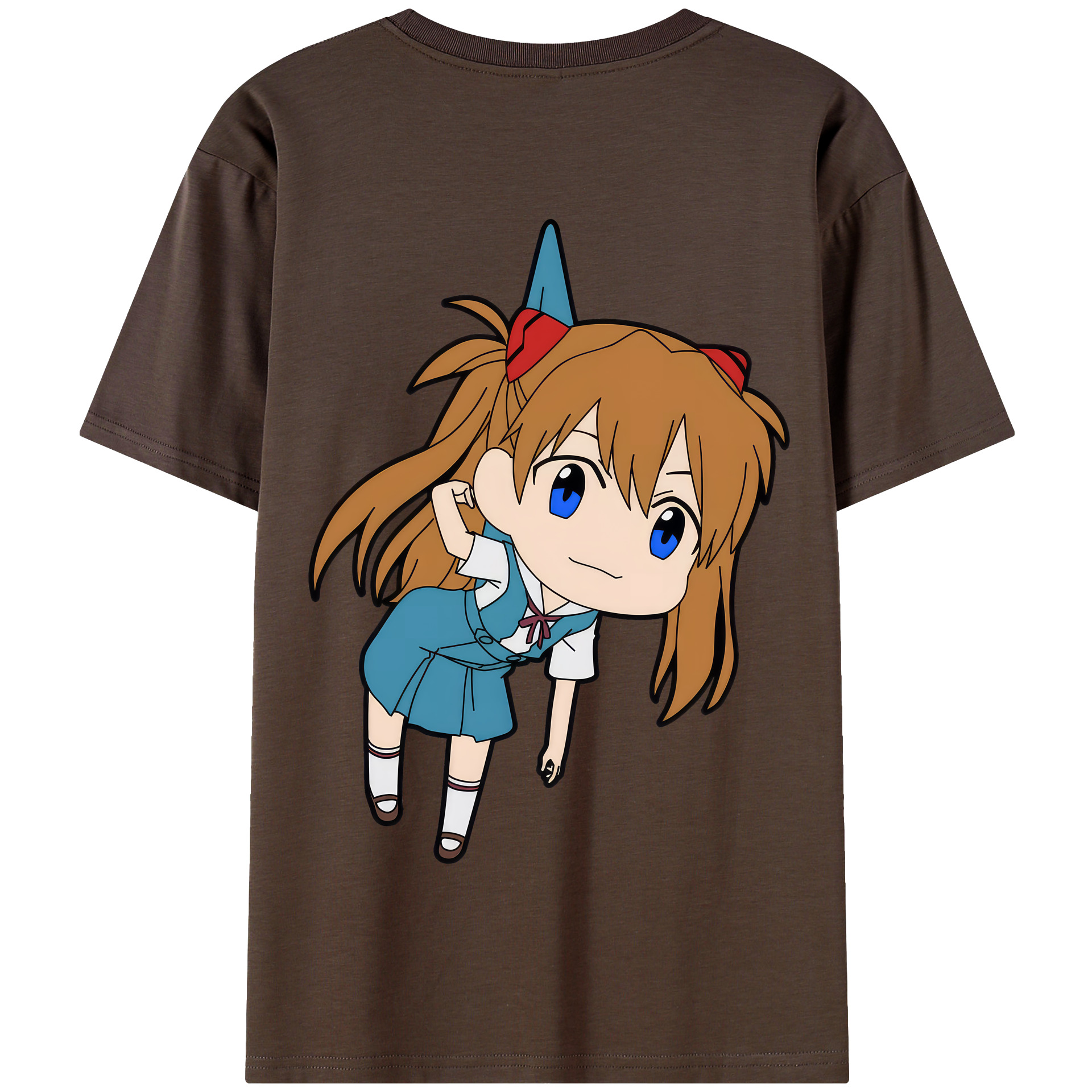 （画像用） EVA 新世紀エヴァンゲリオン 綿100％半袖Tシャツ（背面プリント）
