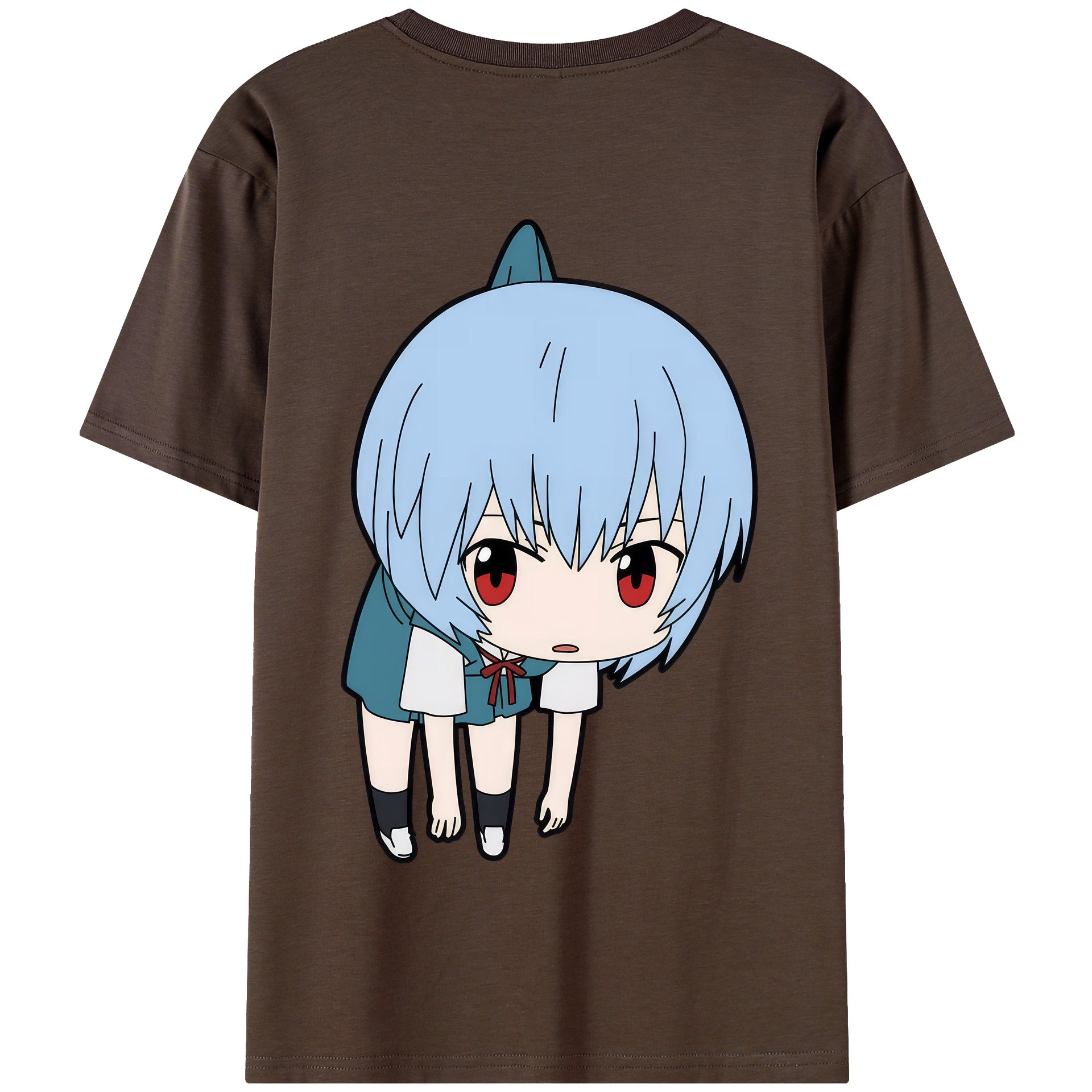 （画像用） EVA 新世紀エヴァンゲリオン 綿100％半袖Tシャツ（背面プリント）