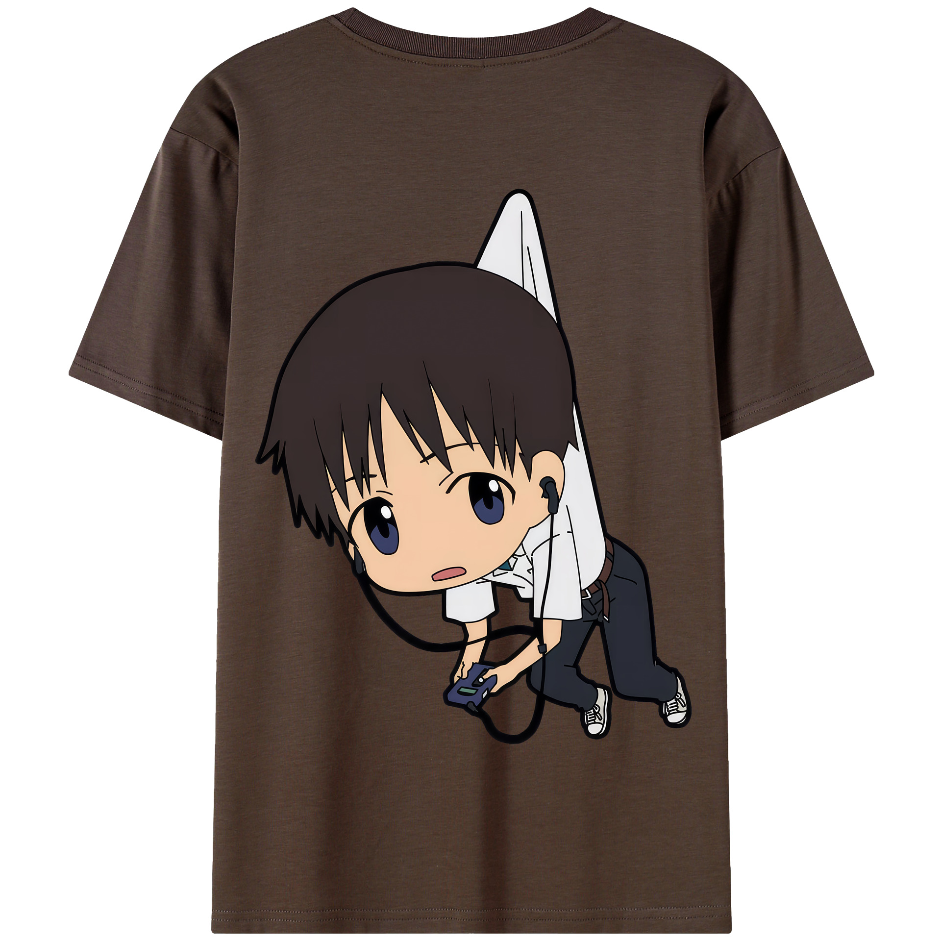 （画像用） EVA 新世紀エヴァンゲリオン 綿100％半袖Tシャツ（背面プリント）