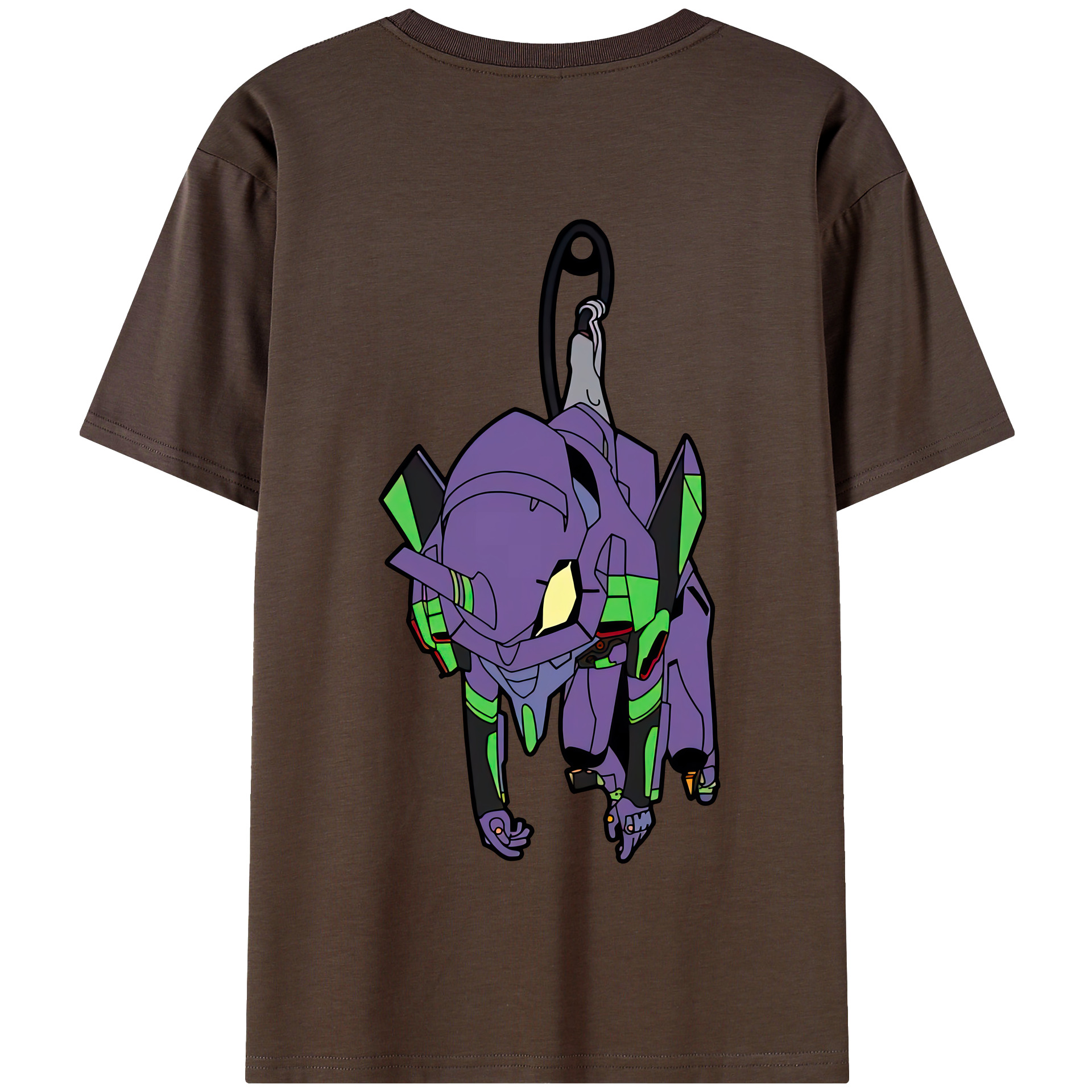 （画像用） EVA 新世紀エヴァンゲリオン 綿100％半袖Tシャツ（背面プリント）