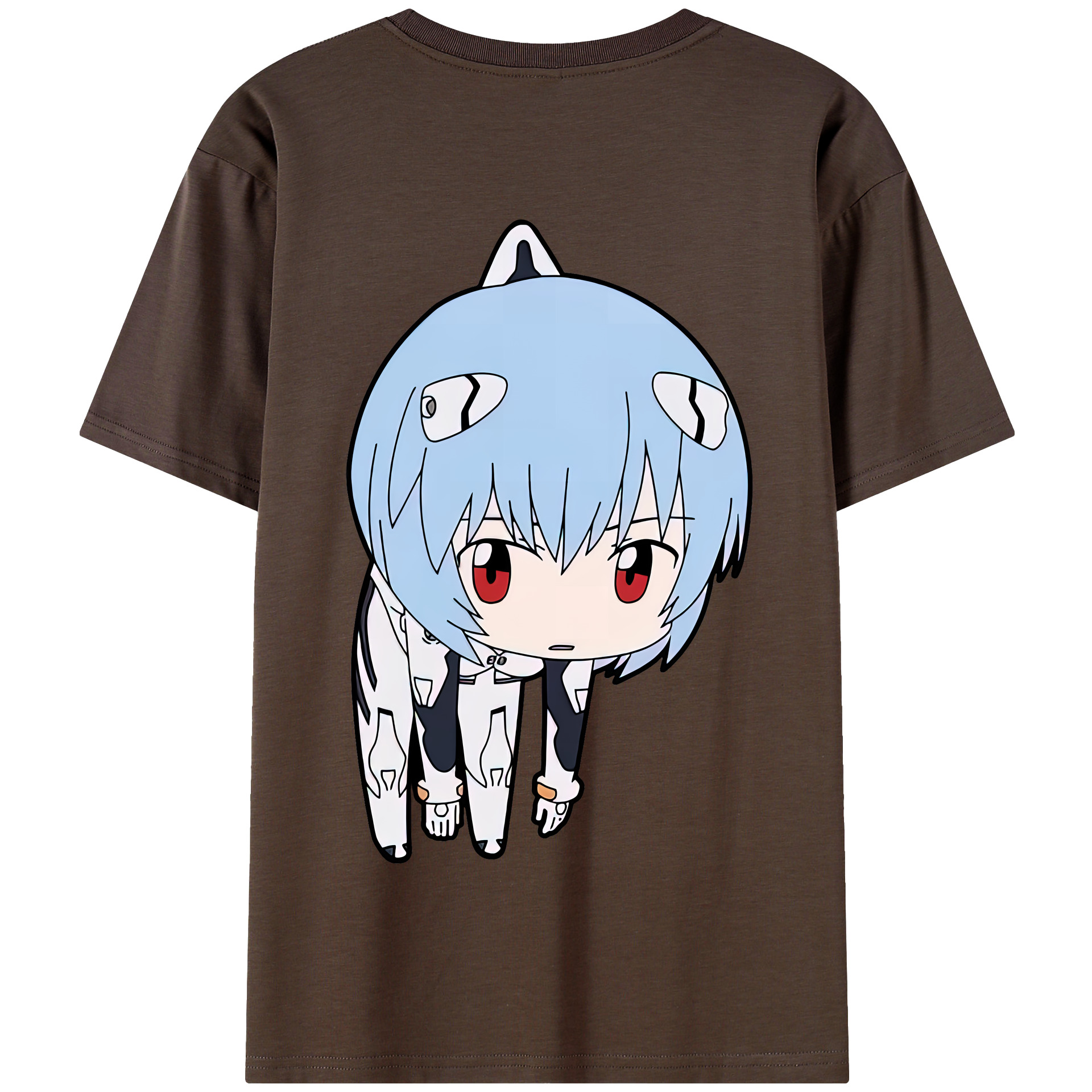（画像用） EVA 新世紀エヴァンゲリオン 綿100％半袖Tシャツ（背面プリント）