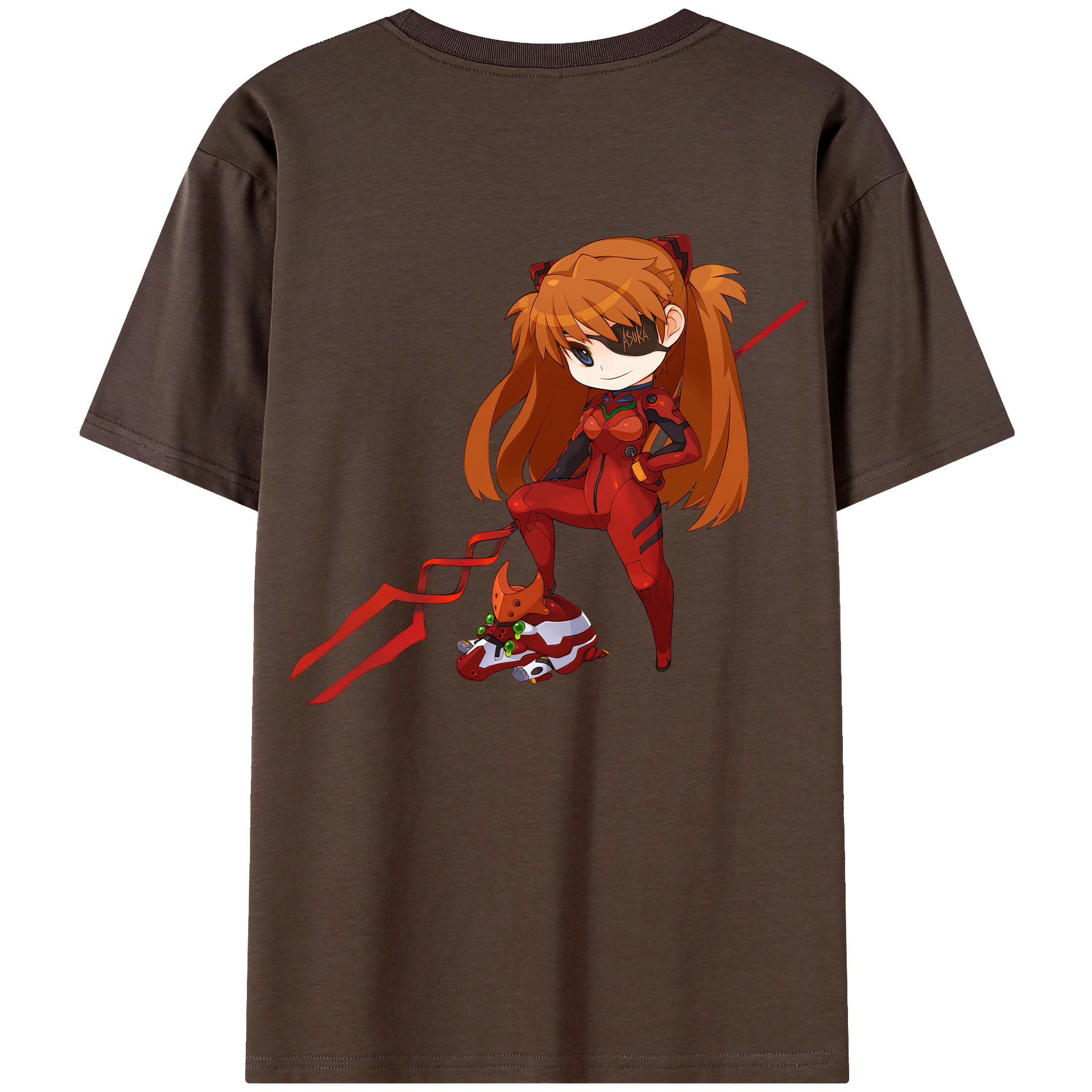 （画像用） EVA 新世紀エヴァンゲリオン 綿100％半袖Tシャツ（背面プリント）