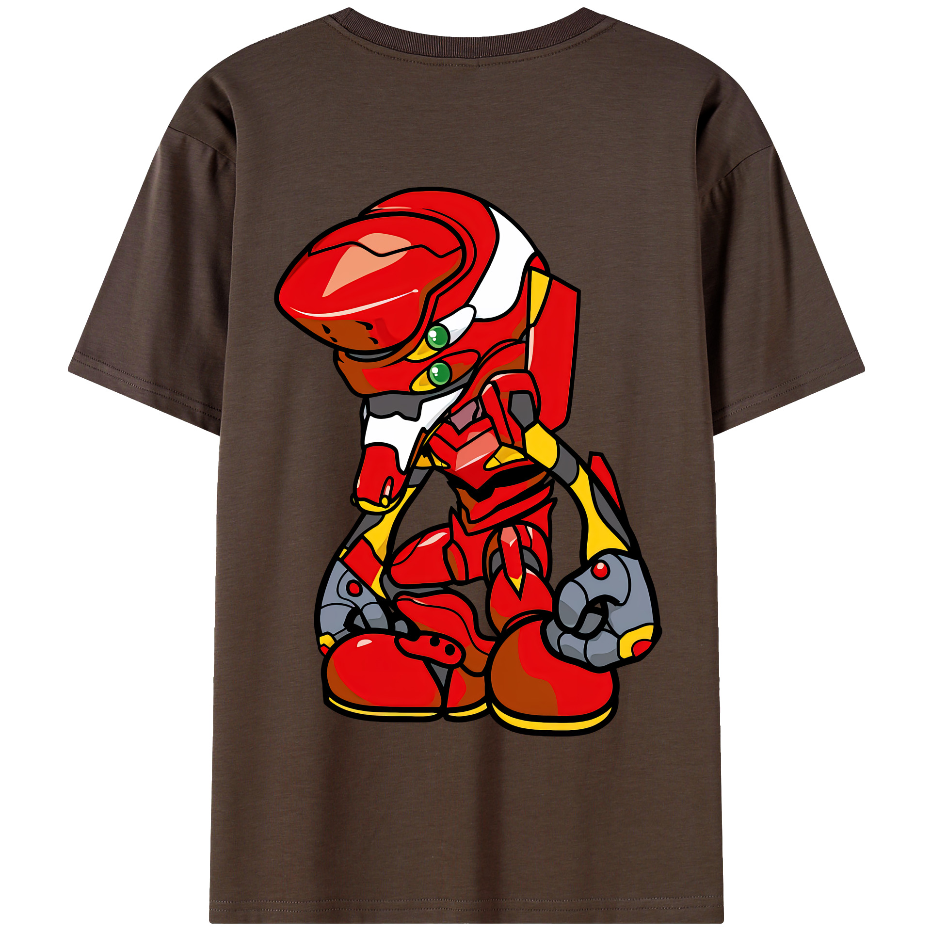 （画像用） EVA 新世紀エヴァンゲリオン 綿100％半袖Tシャツ（背面プリント）