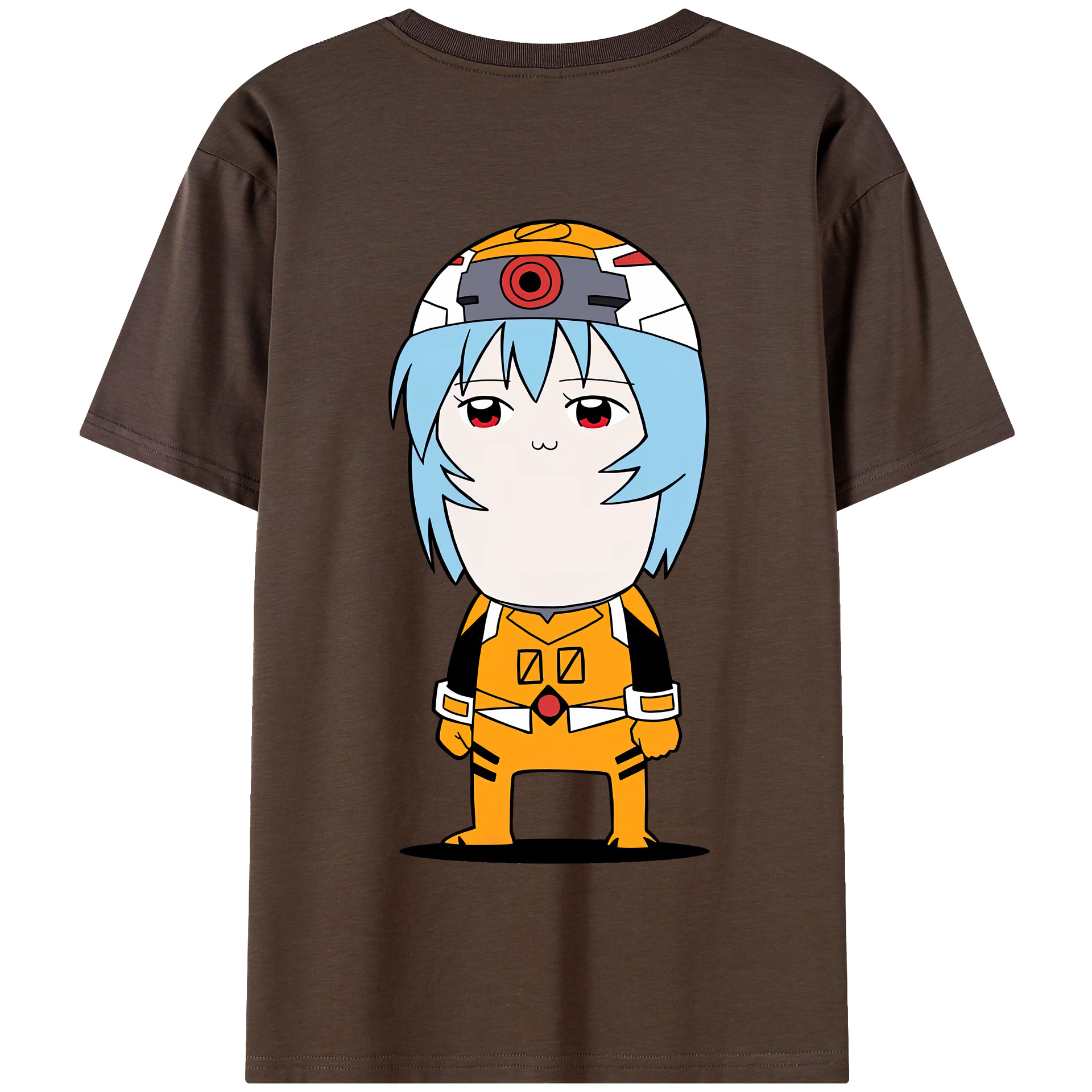 （画像用） EVA 新世紀エヴァンゲリオン 綿100％半袖Tシャツ（背面プリント）