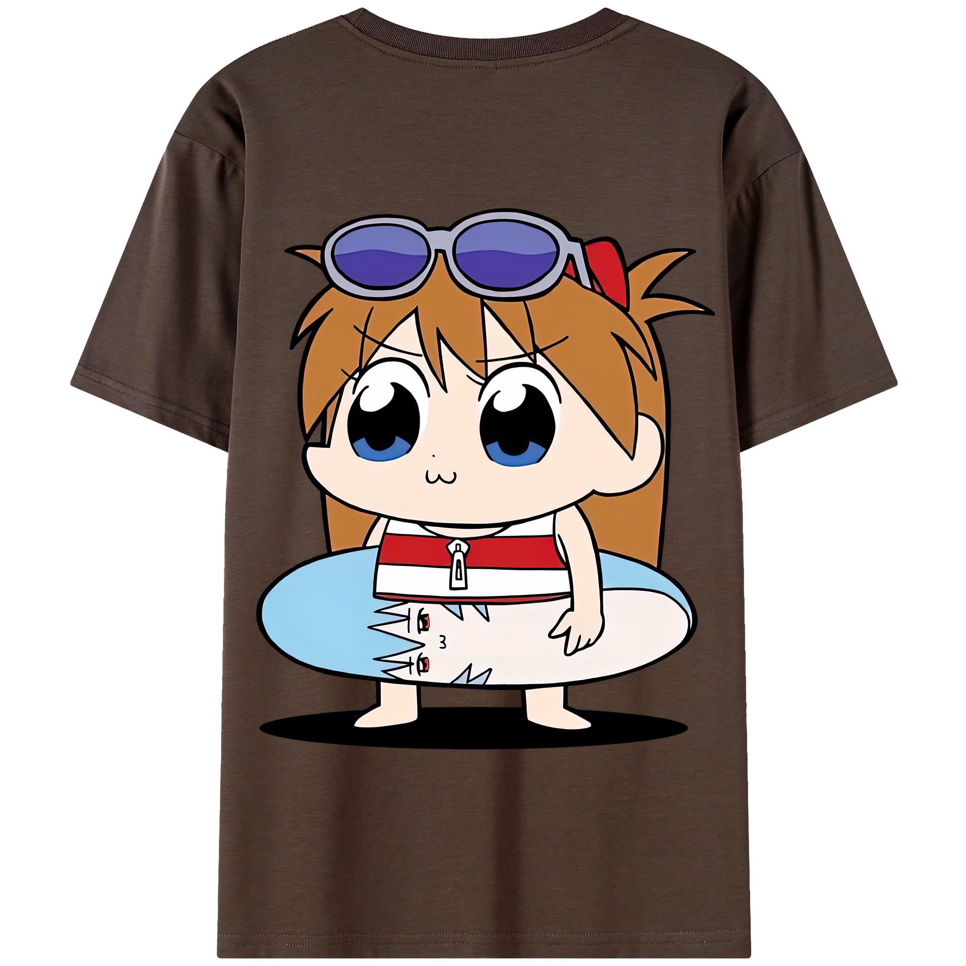 （画像用） EVA 新世紀エヴァンゲリオン 綿100％半袖Tシャツ（背面プリント）