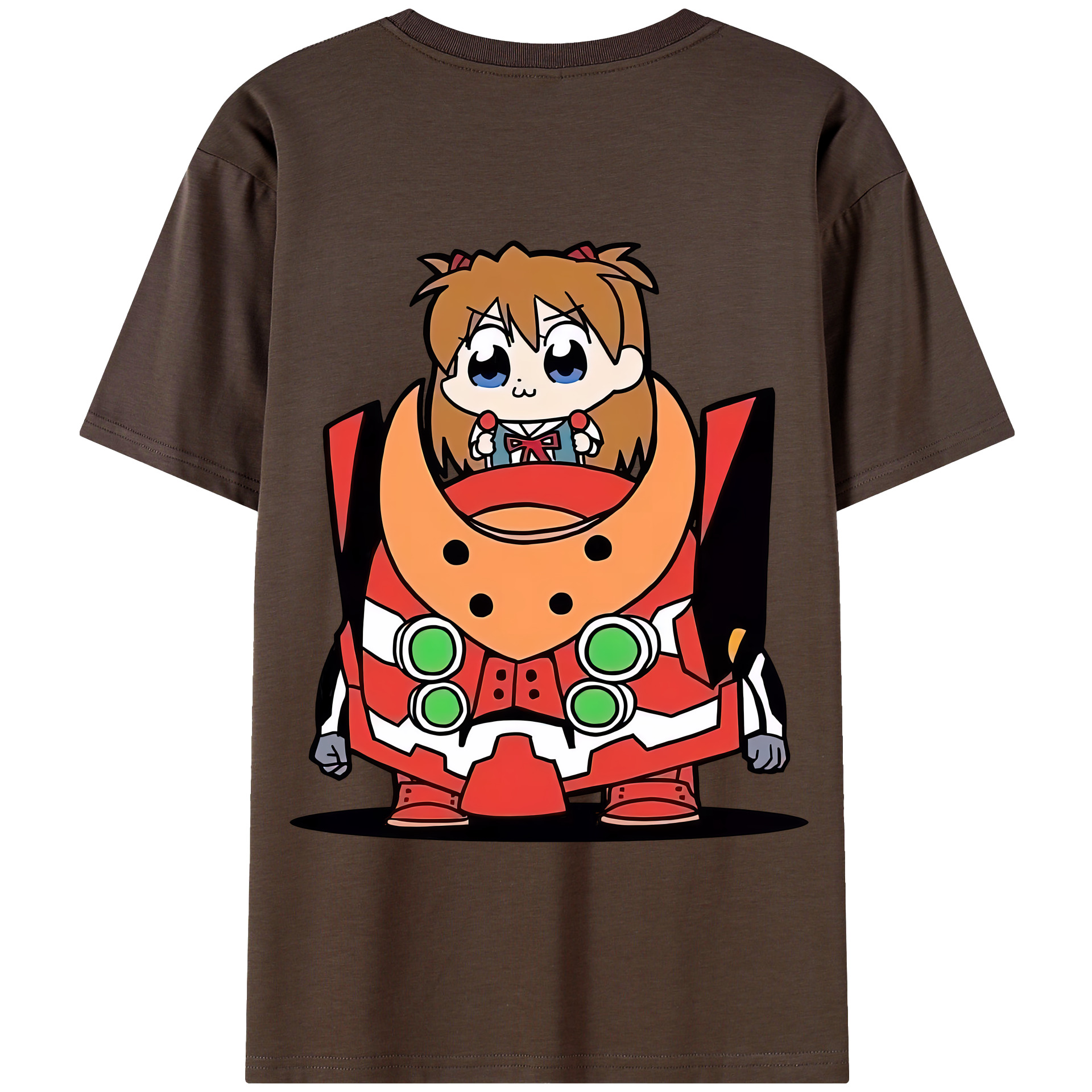 （画像用） EVA 新世紀エヴァンゲリオン 綿100％半袖Tシャツ（背面プリント）