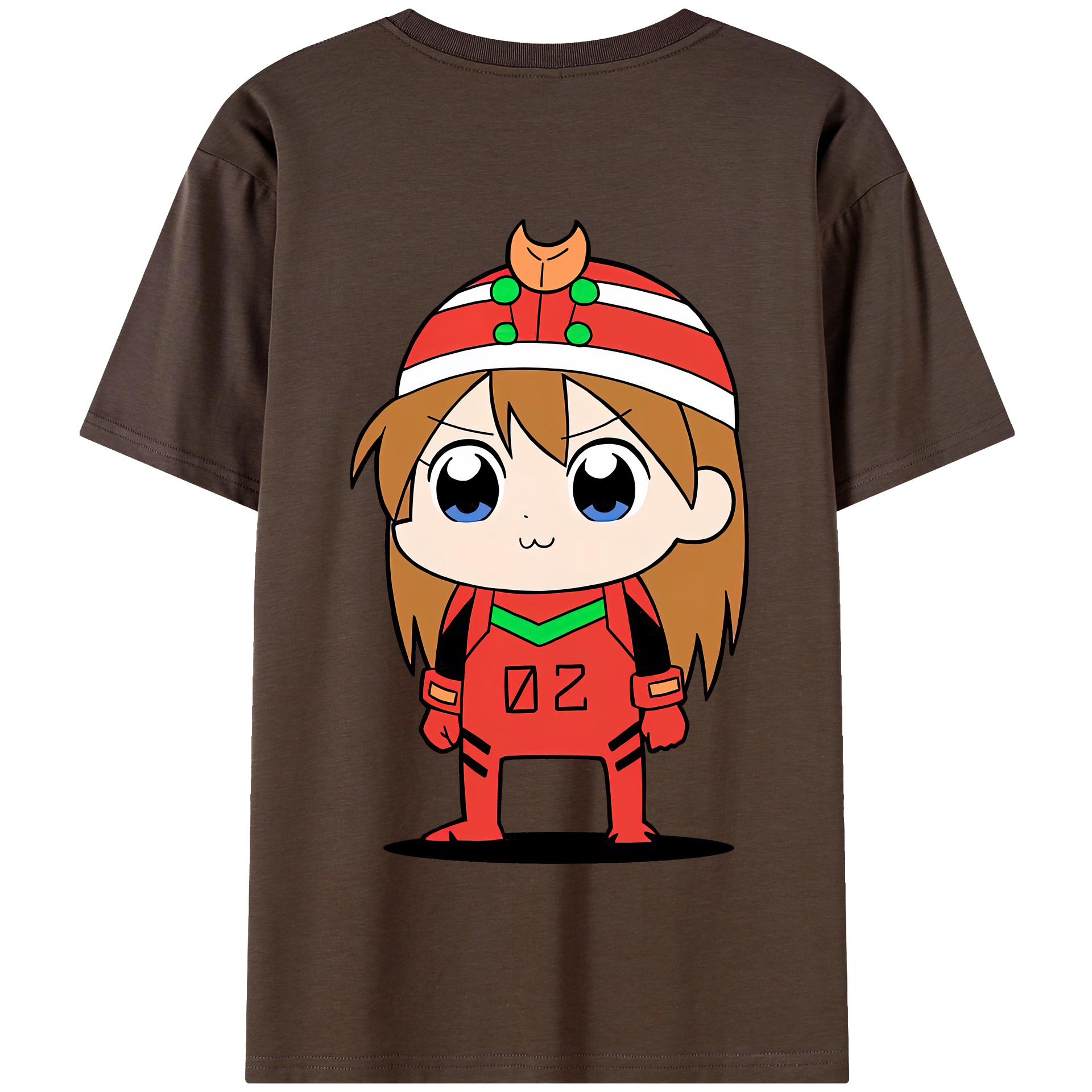 （画像用） EVA 新世紀エヴァンゲリオン 綿100％半袖Tシャツ（背面プリント）