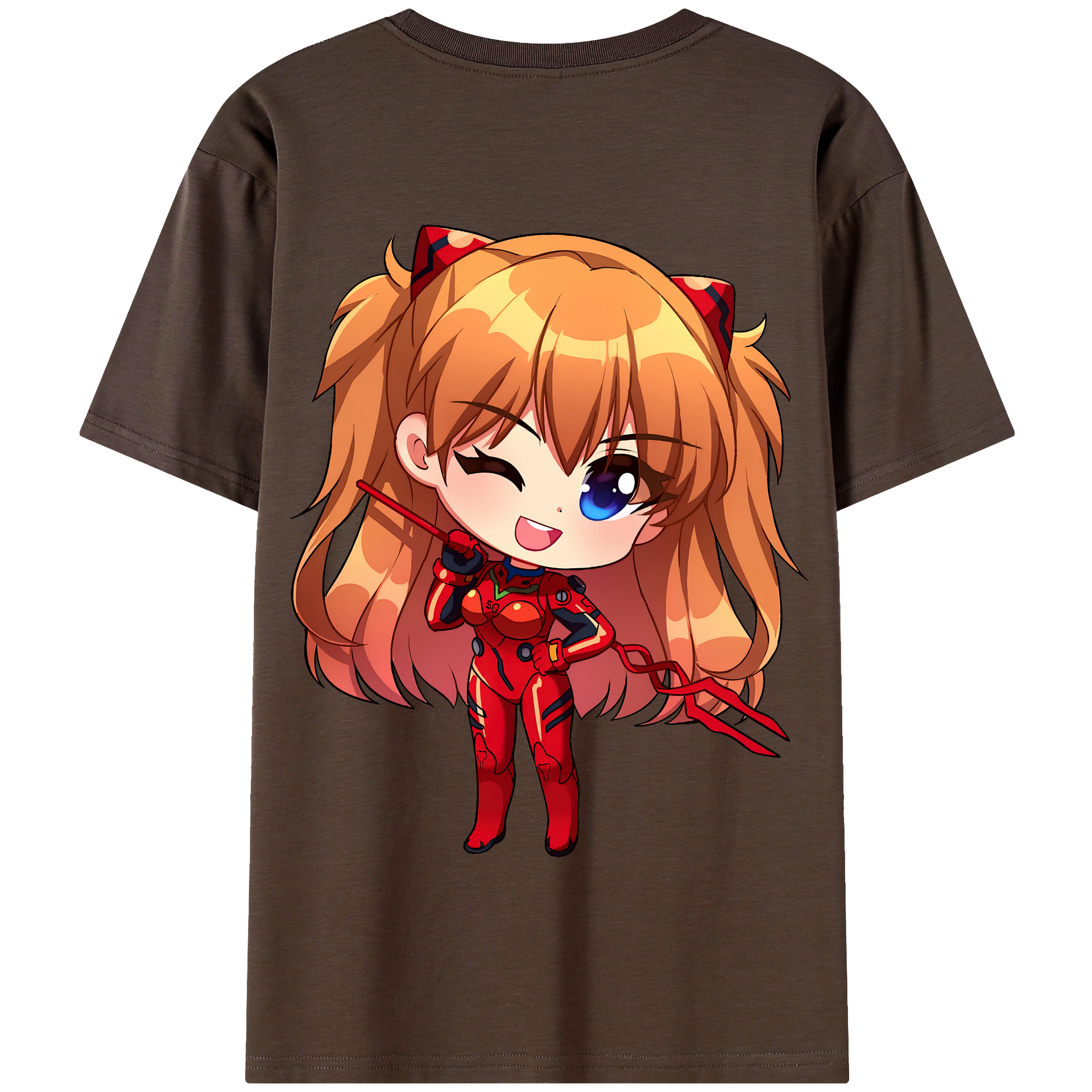 （画像用） EVA 新世紀エヴァンゲリオン 綿100％半袖Tシャツ（背面プリント）