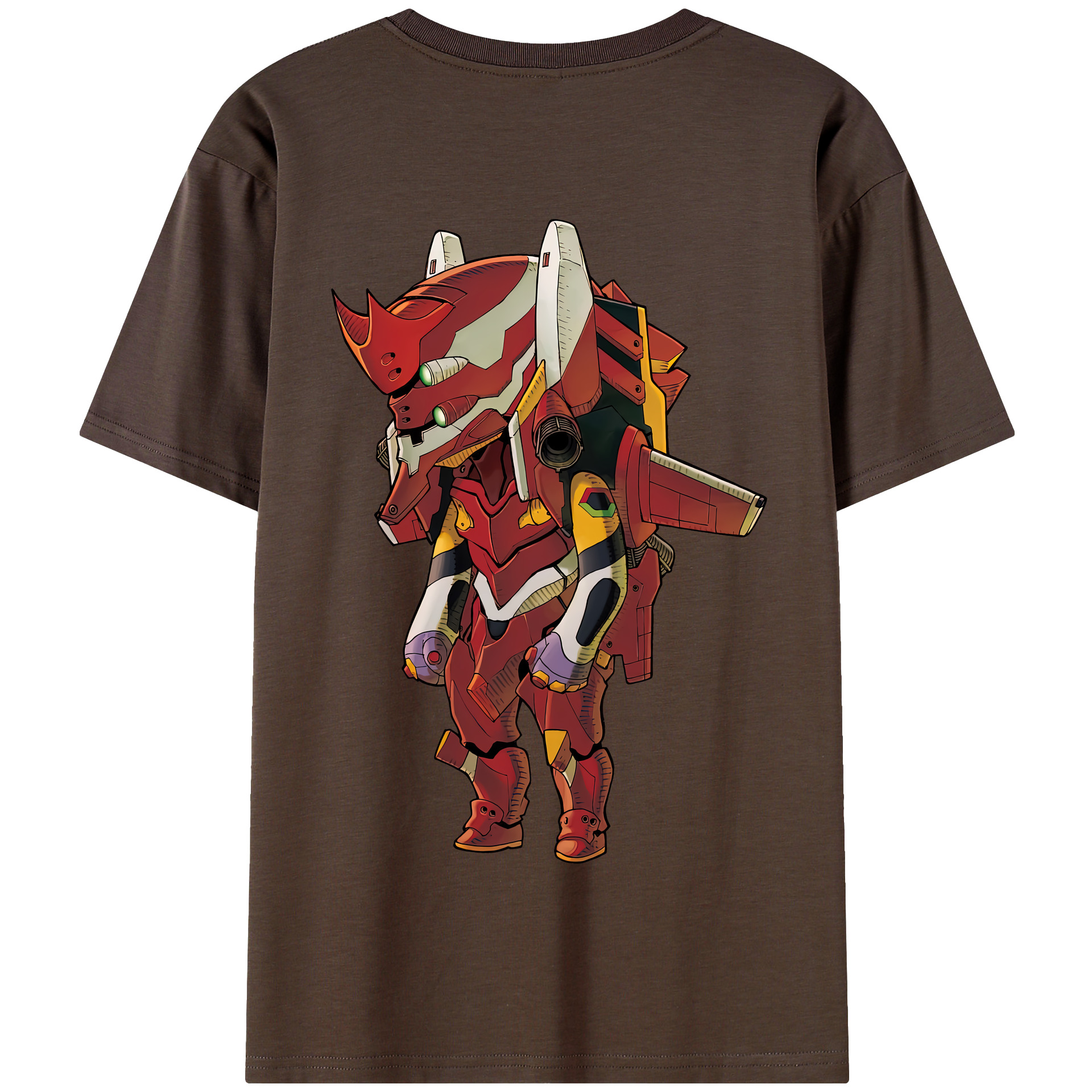 （画像用） EVA 新世紀エヴァンゲリオン 綿100％半袖Tシャツ（背面プリント）