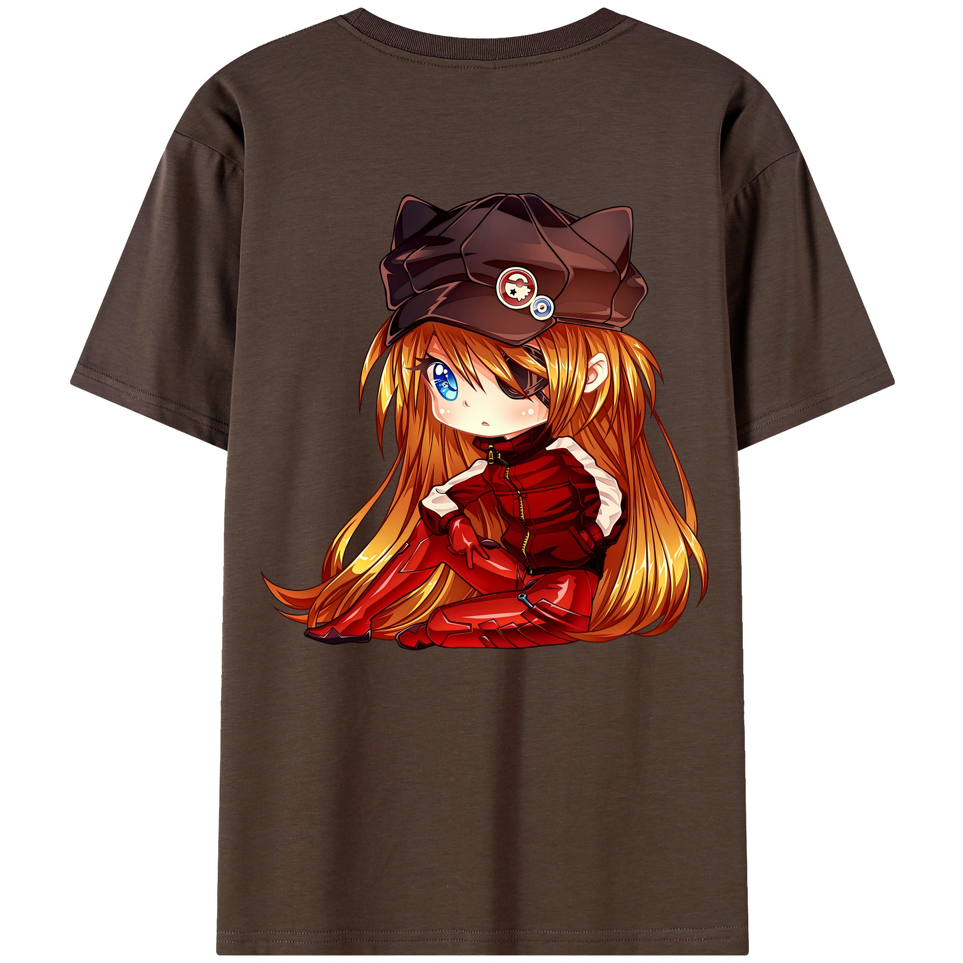 （画像用） EVA 新世紀エヴァンゲリオン 綿100％半袖Tシャツ（背面プリント）