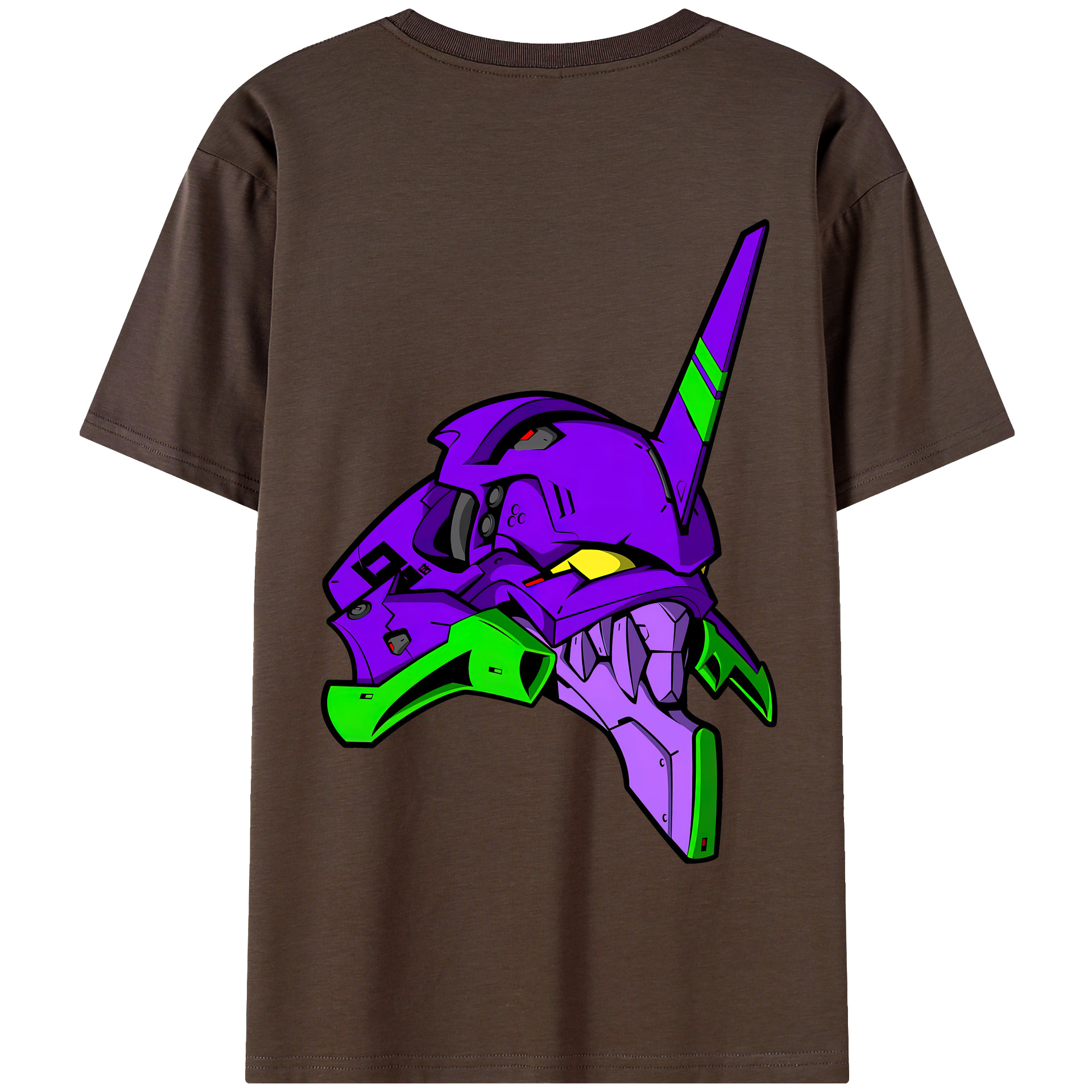 （画像用） EVA 新世紀エヴァンゲリオン 綿100％半袖Tシャツ（背面プリント）