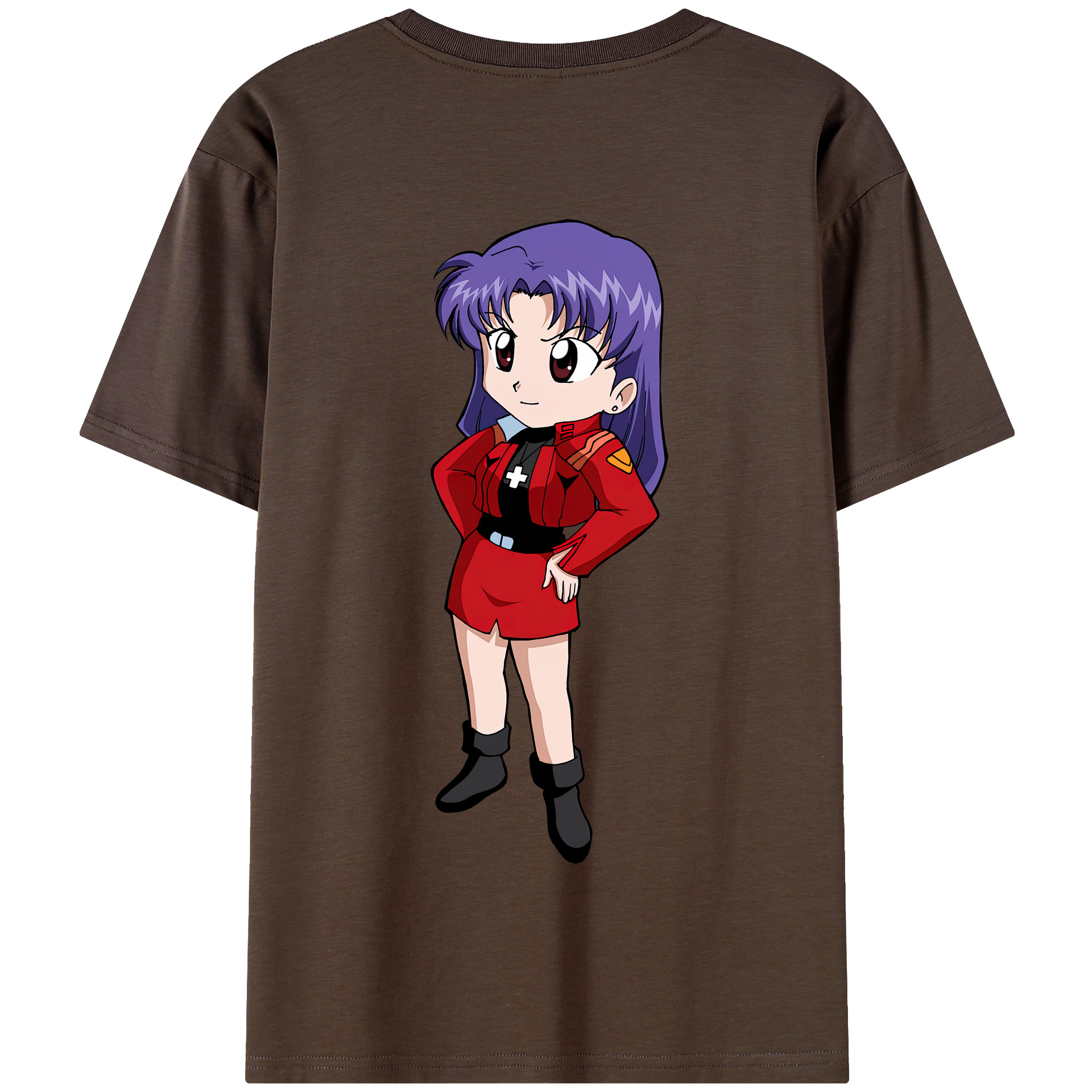 （画像用） EVA 新世紀エヴァンゲリオン 綿100％半袖Tシャツ（背面プリント）