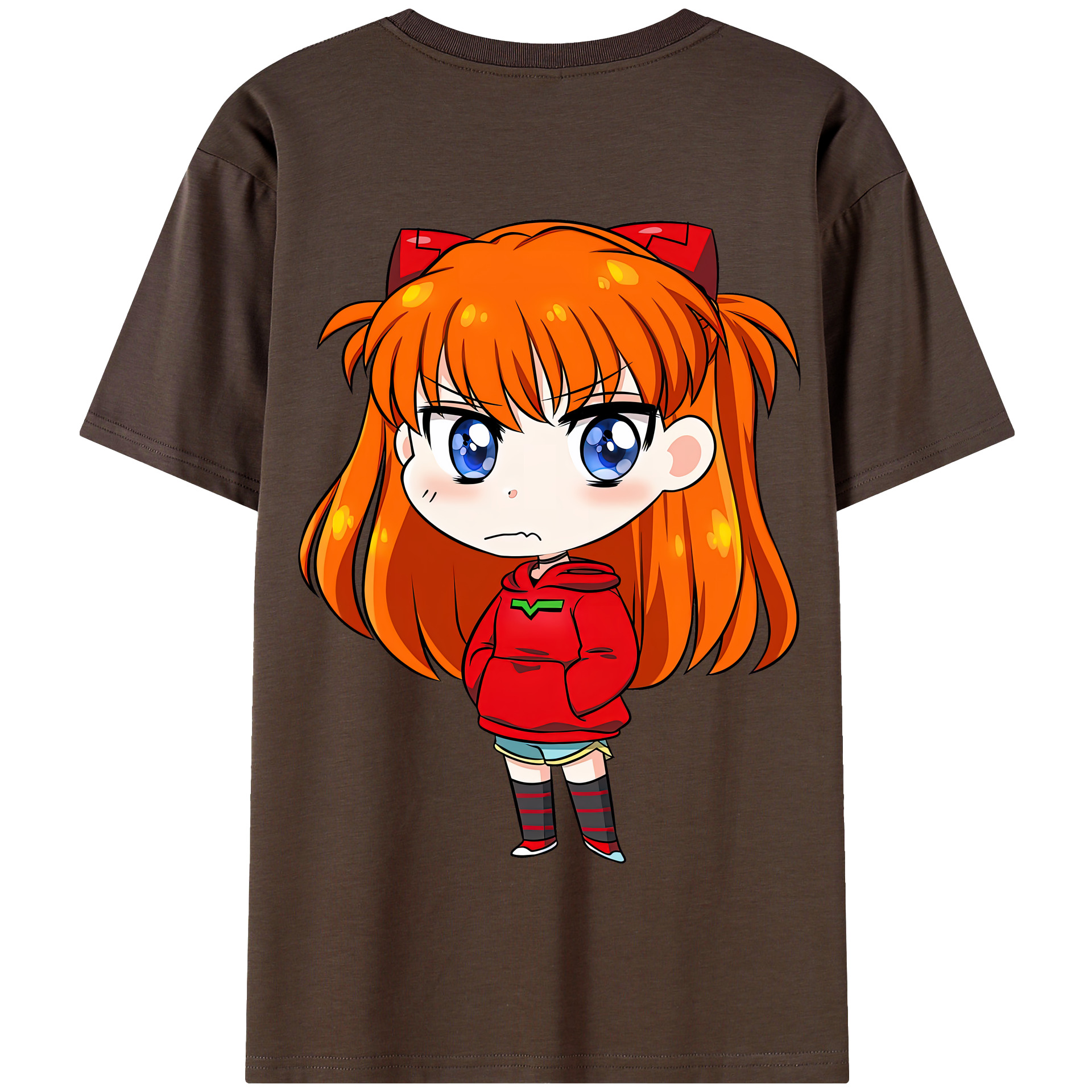 （画像用） EVA 新世紀エヴァンゲリオン 綿100％半袖Tシャツ（背面プリント）