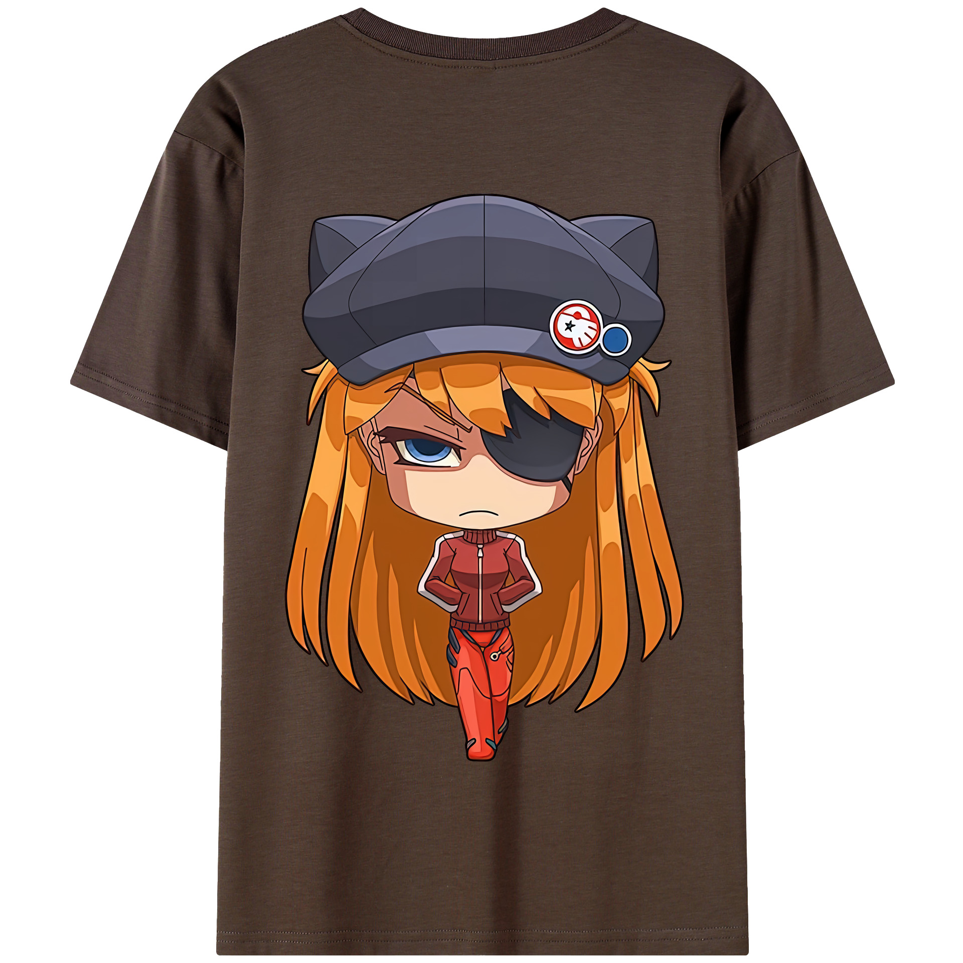 （画像用） EVA 新世紀エヴァンゲリオン 綿100％半袖Tシャツ（背面プリント）