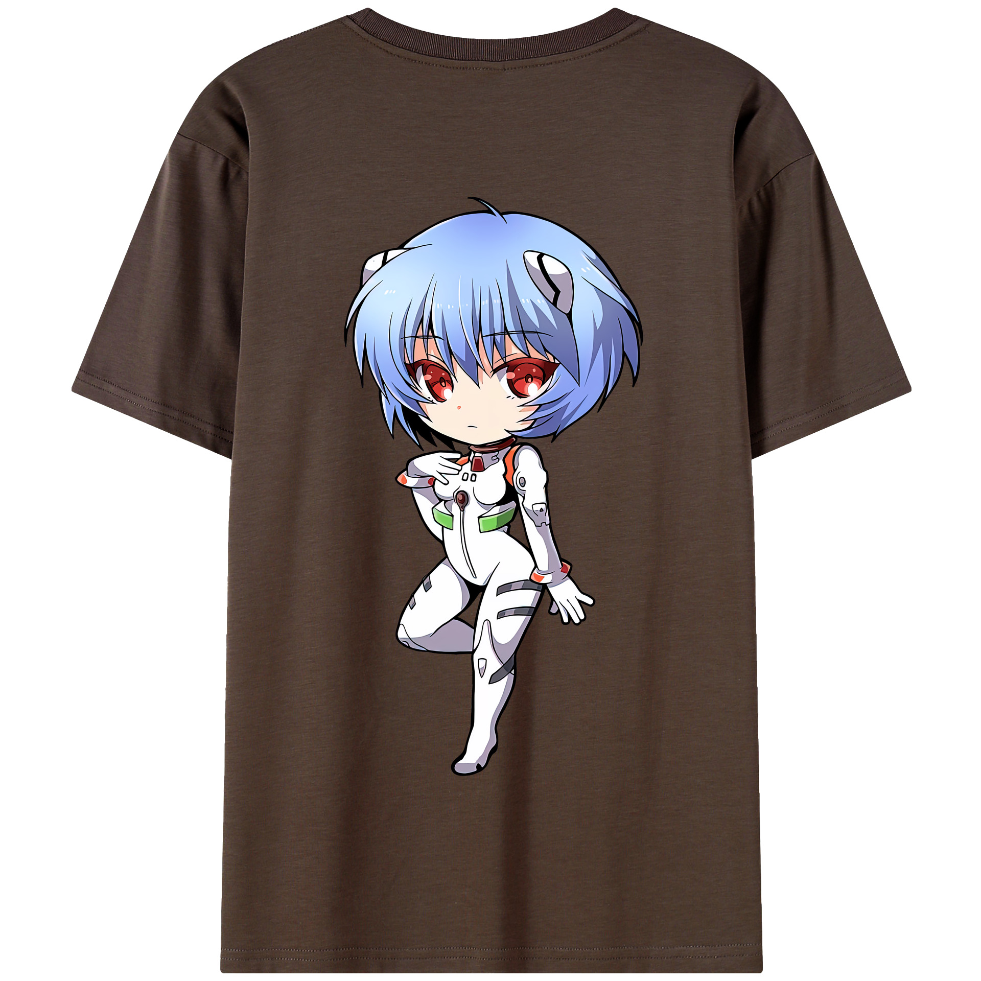 （画像用） EVA 新世紀エヴァンゲリオン 綿100％半袖Tシャツ（背面プリント）