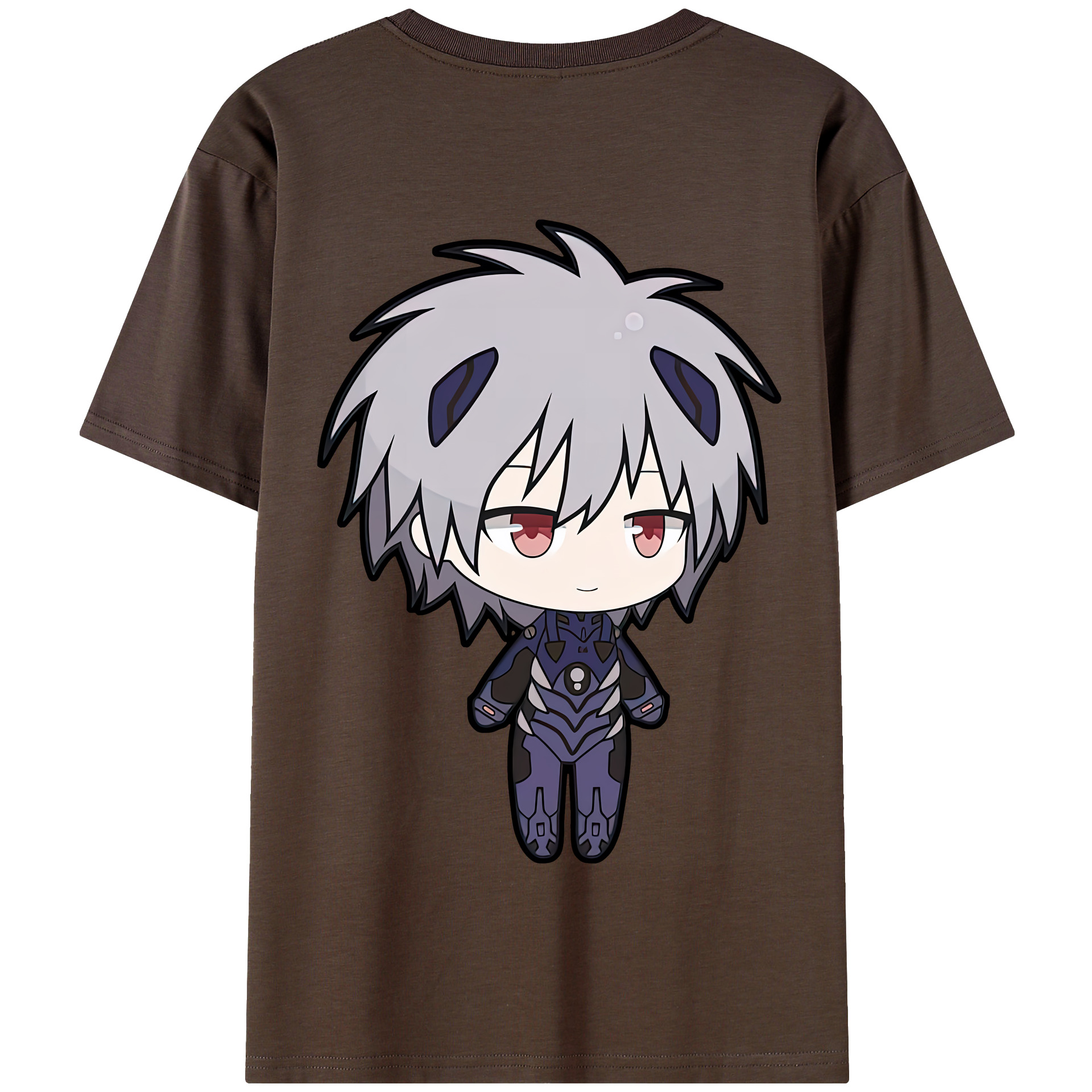 （画像用） EVA 新世紀エヴァンゲリオン 綿100％半袖Tシャツ（背面プリント）