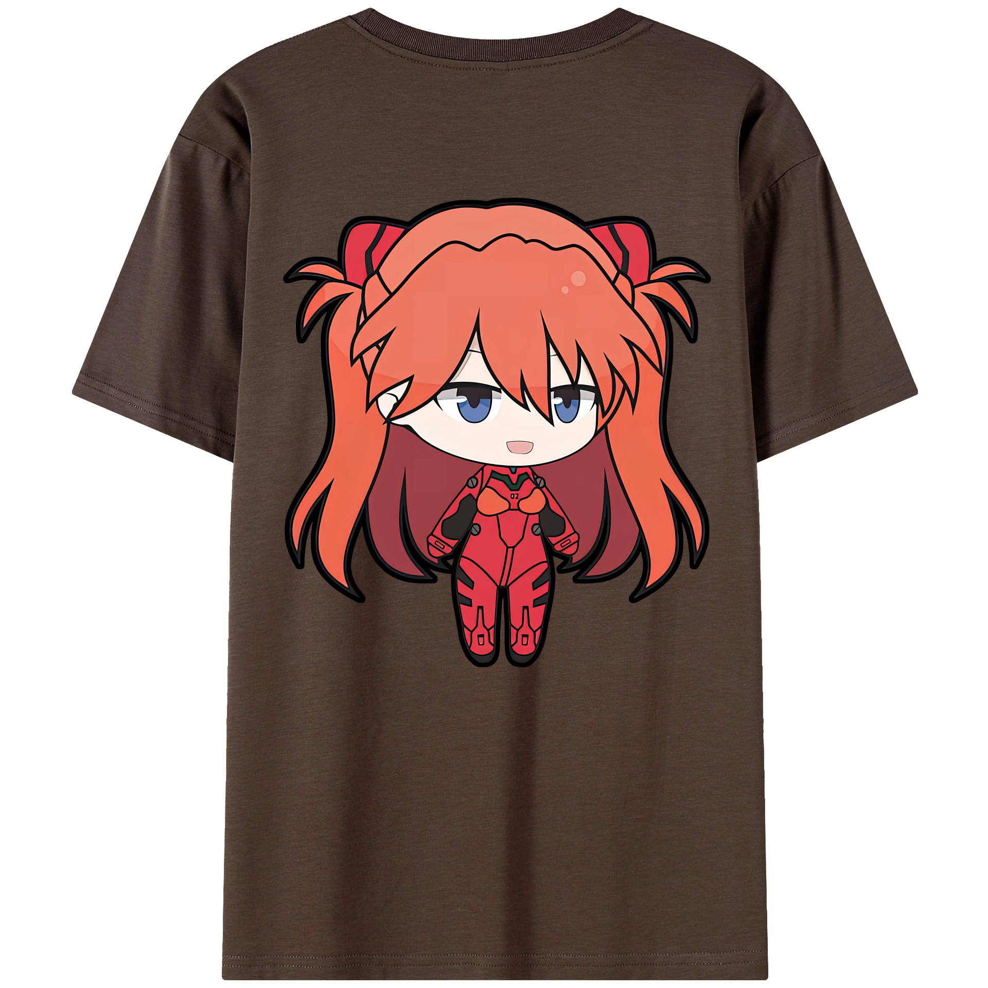 （画像用） EVA 新世紀エヴァンゲリオン 綿100％半袖Tシャツ（背面プリント）