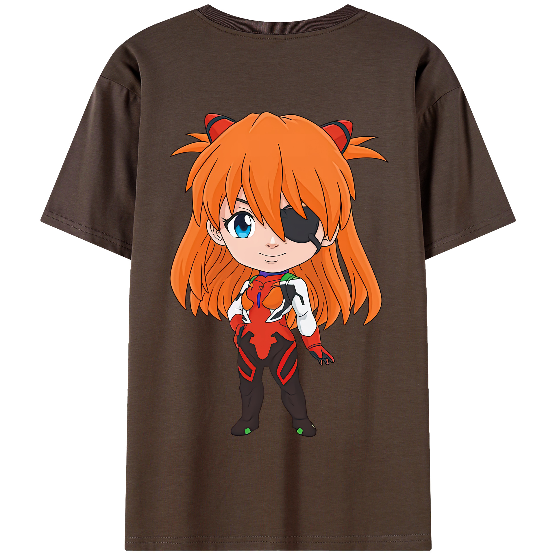 （画像用） EVA 新世紀エヴァンゲリオン 綿100％半袖Tシャツ（背面プリント）