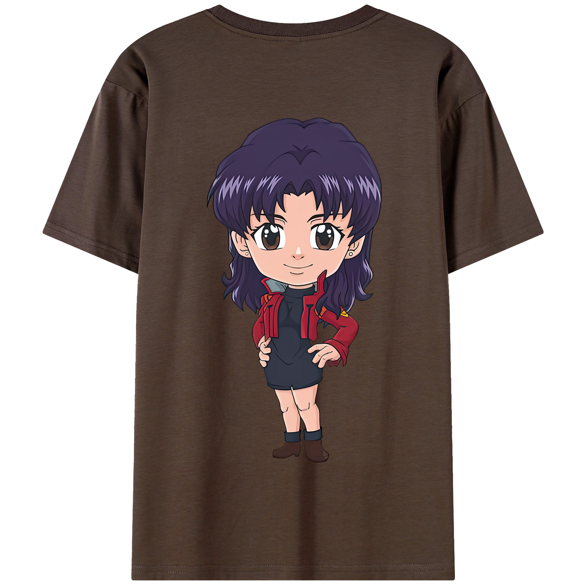（画像用） EVA 新世紀エヴァンゲリオン 綿100％半袖Tシャツ（背面プリント）