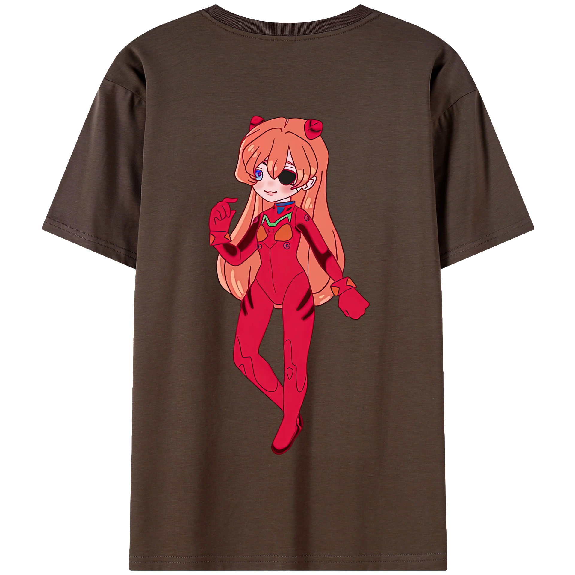 （画像用） EVA 新世紀エヴァンゲリオン 綿100％半袖Tシャツ（背面プリント）