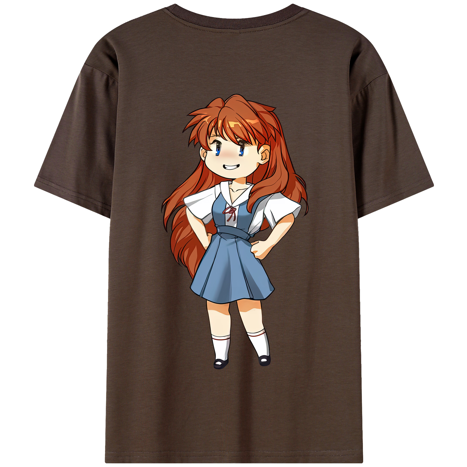 （画像用） EVA 新世紀エヴァンゲリオン 綿100％半袖Tシャツ（背面プリント）