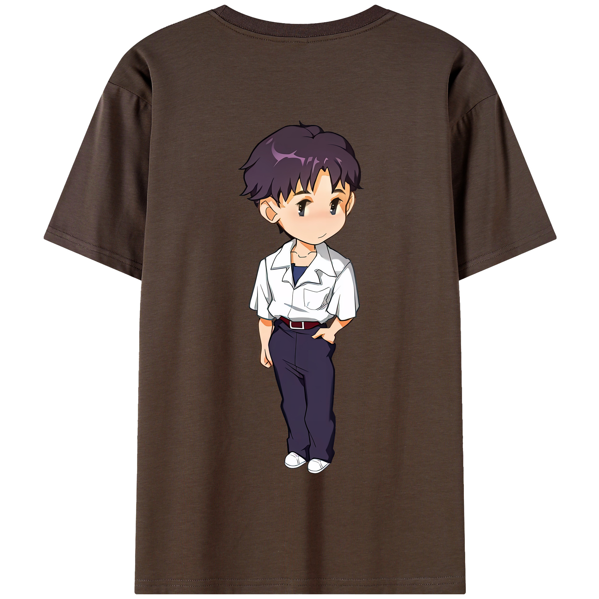 （画像用） EVA 新世紀エヴァンゲリオン 綿100％半袖Tシャツ（背面プリント）