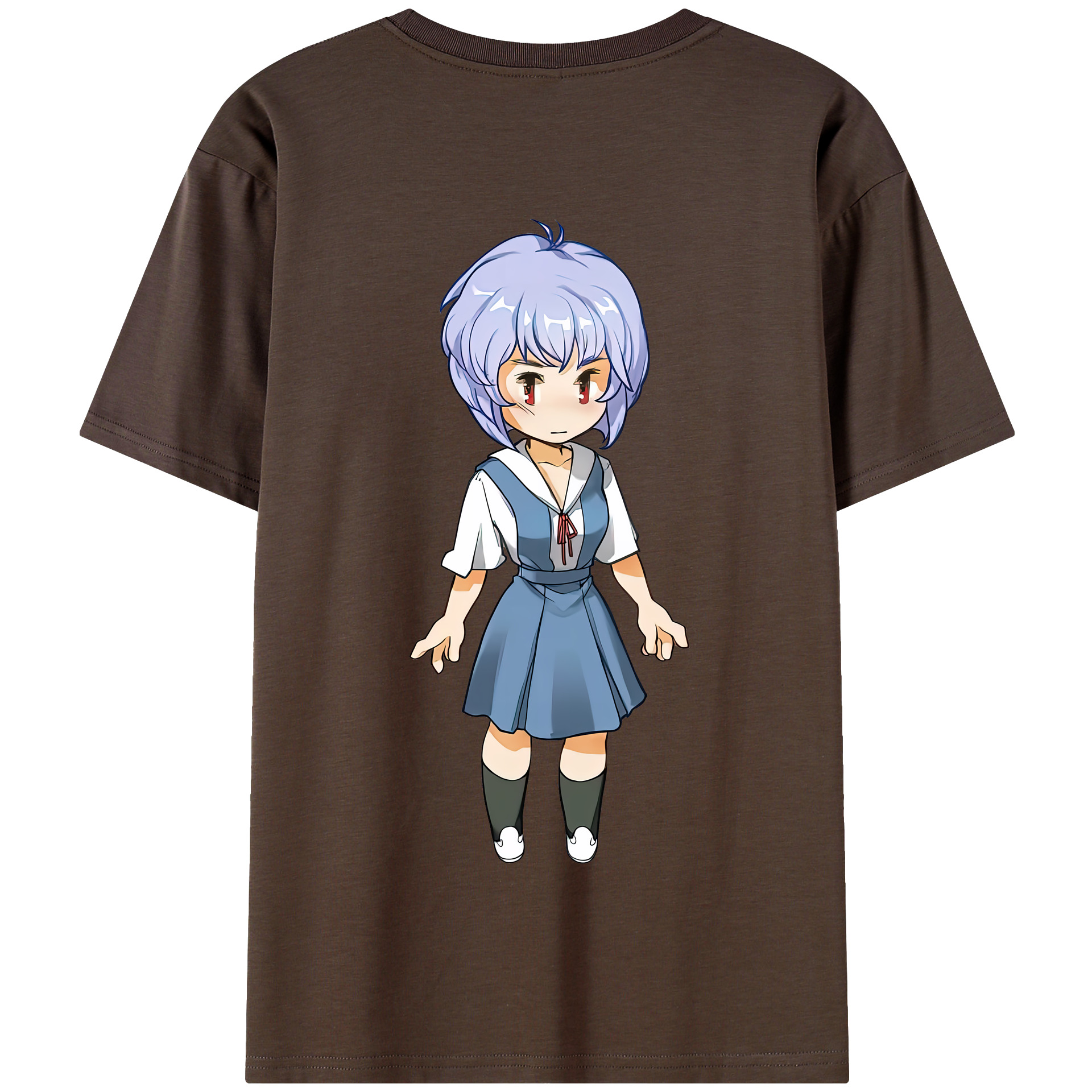 （画像用） EVA 新世紀エヴァンゲリオン 綿100％半袖Tシャツ（背面プリント）