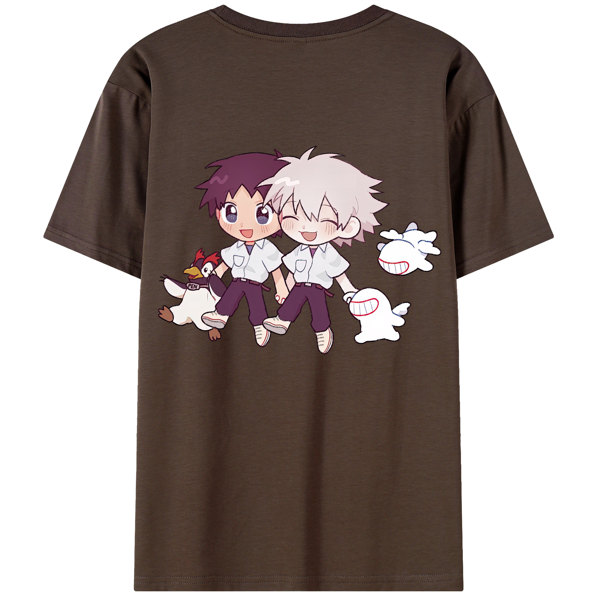 （画像用） EVA 新世紀エヴァンゲリオン 綿100％半袖Tシャツ（背面プリント）