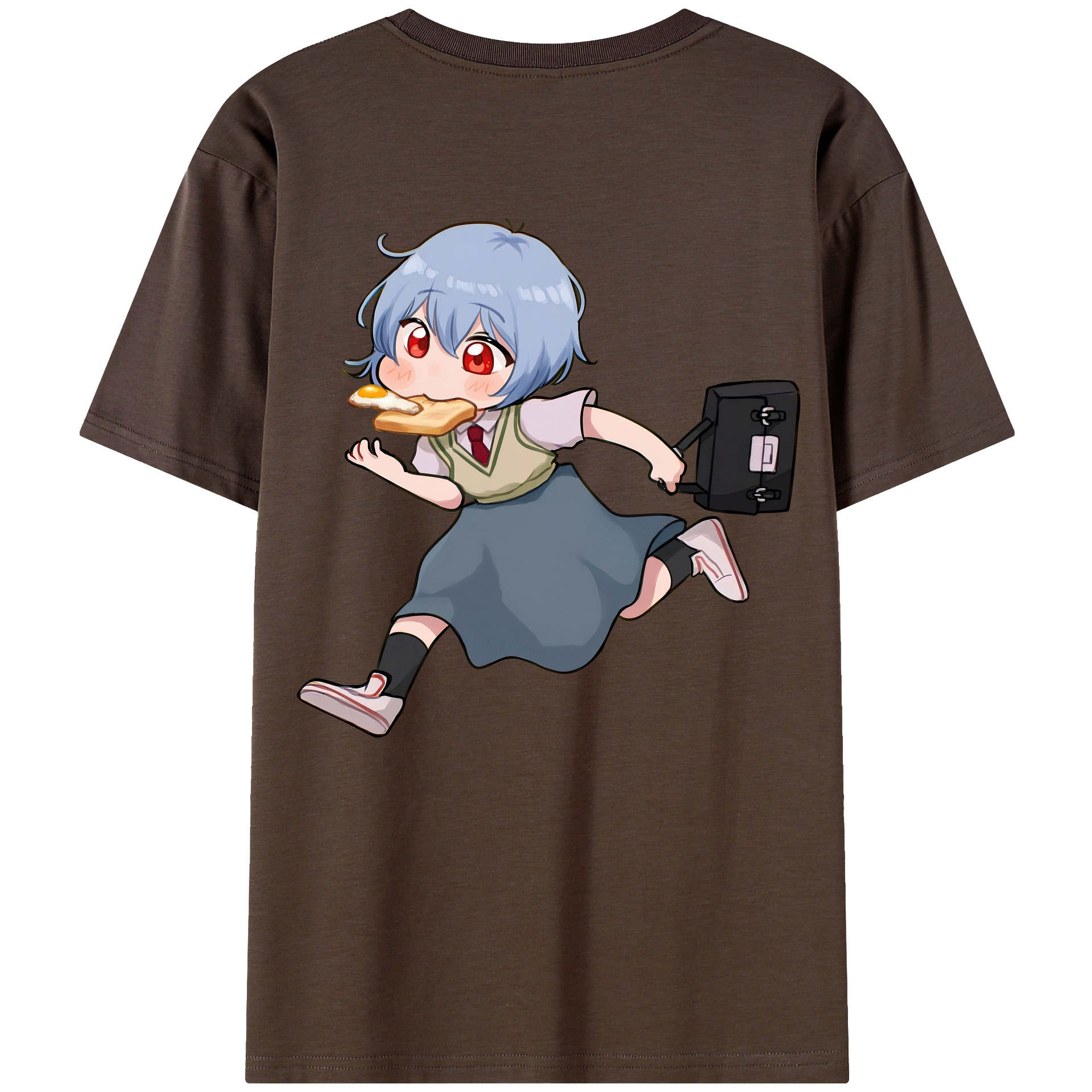 （画像用） EVA 新世紀エヴァンゲリオン 綿100％半袖Tシャツ（背面プリント）