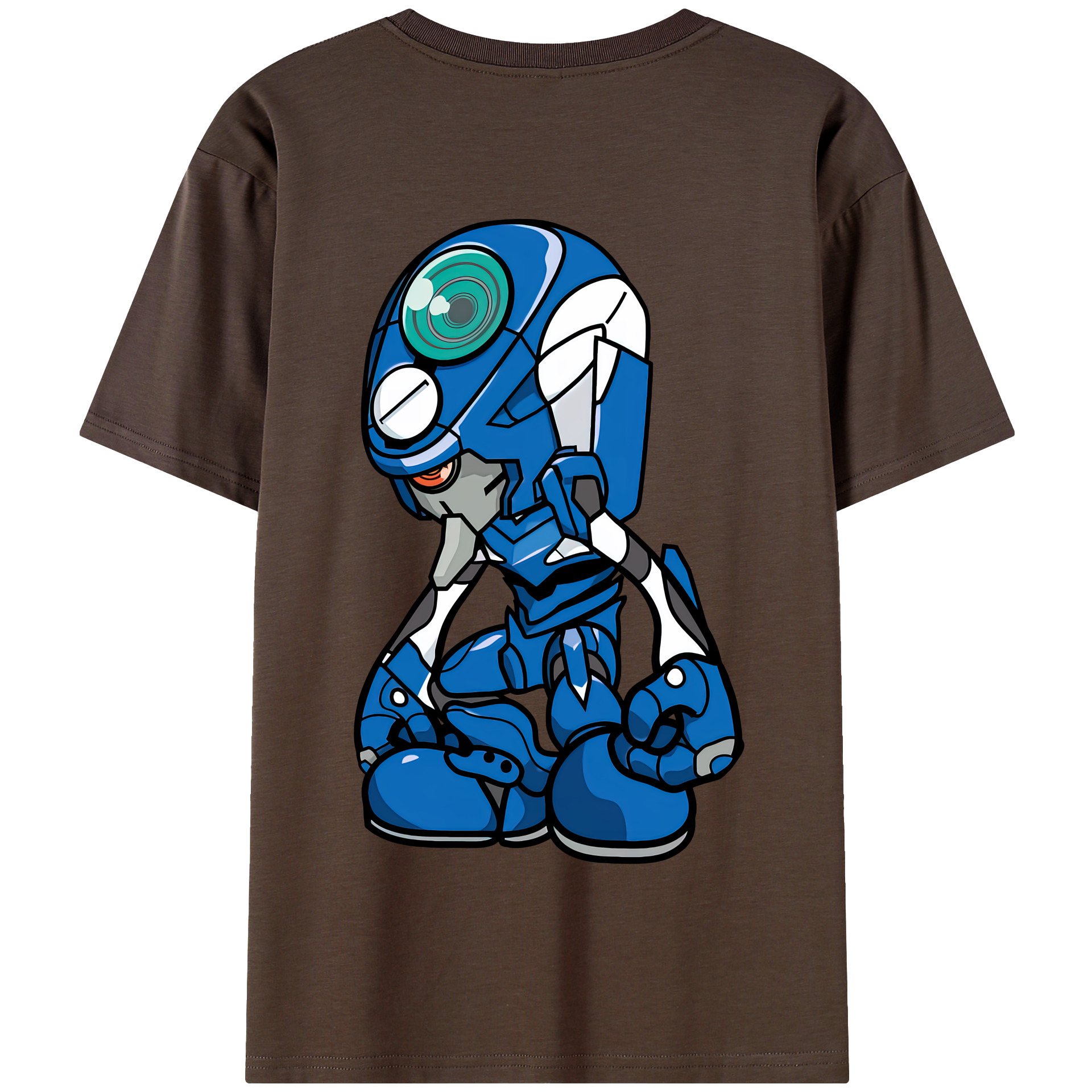 （画像用） EVA 新世紀エヴァンゲリオン 綿100％半袖Tシャツ（背面プリント）