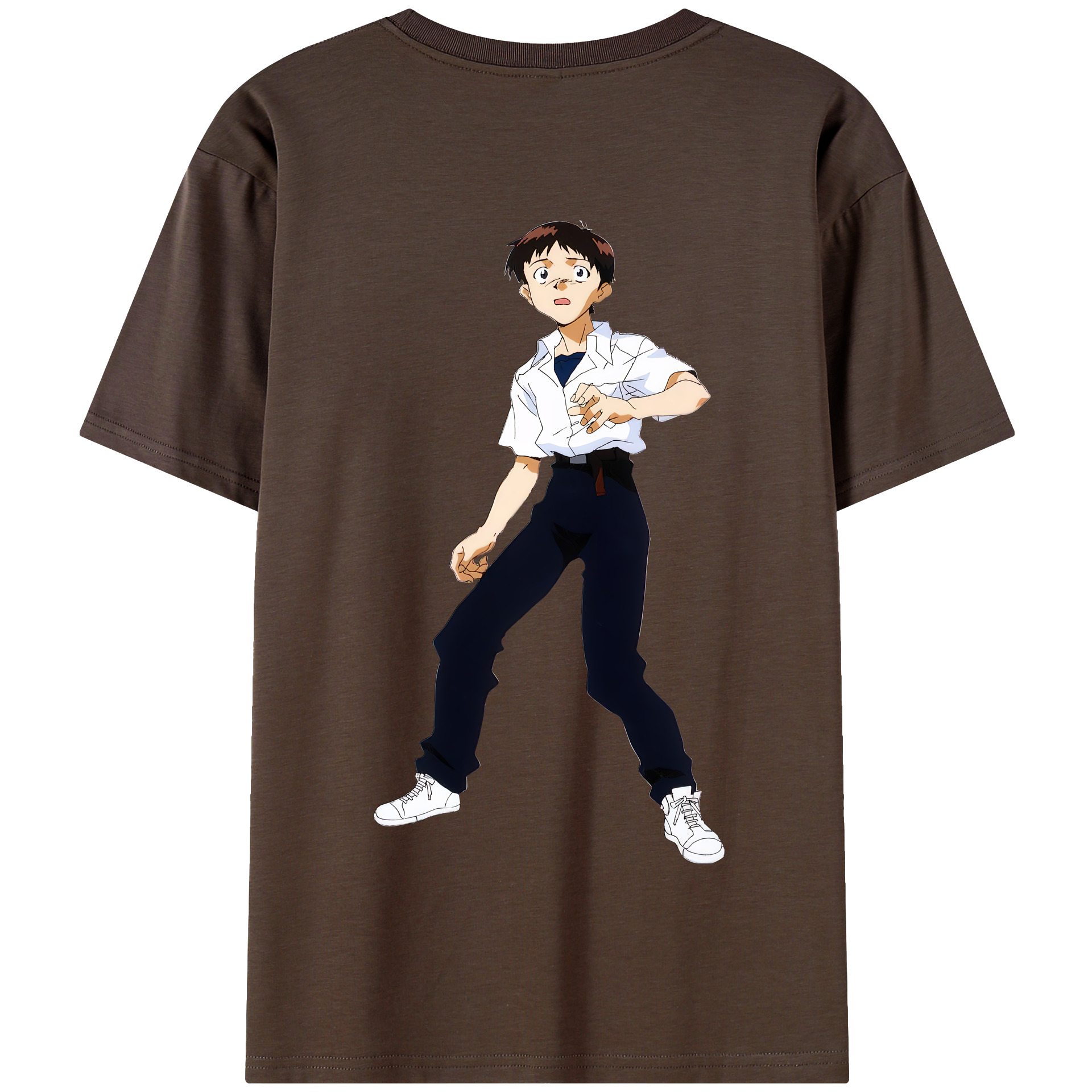 （画像用） EVA 新世紀エヴァンゲリオン 綿100％半袖Tシャツ（背面プリント）