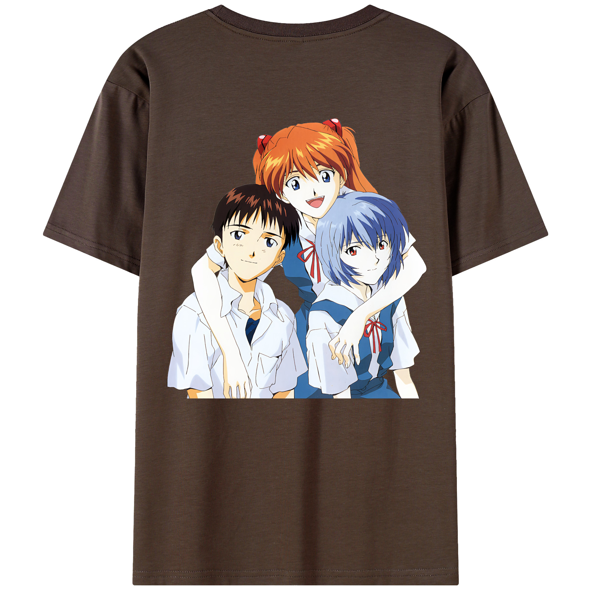 （画像用） EVA 新世紀エヴァンゲリオン 綿100％半袖Tシャツ（背面プリント）