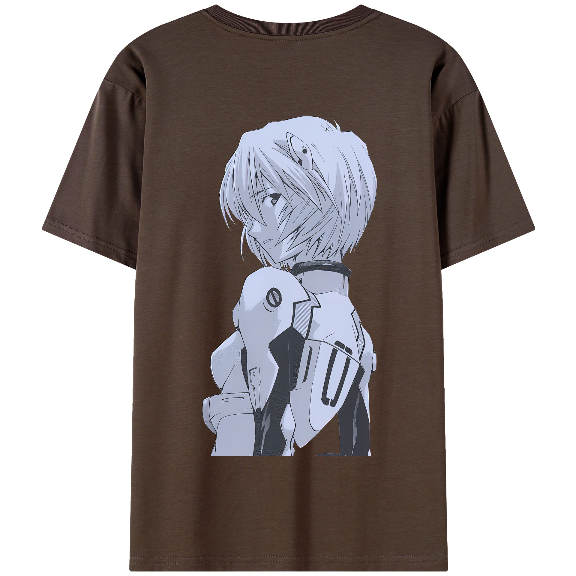 （画像用） EVA 新世紀エヴァンゲリオン 綿100％半袖Tシャツ（背面プリント）