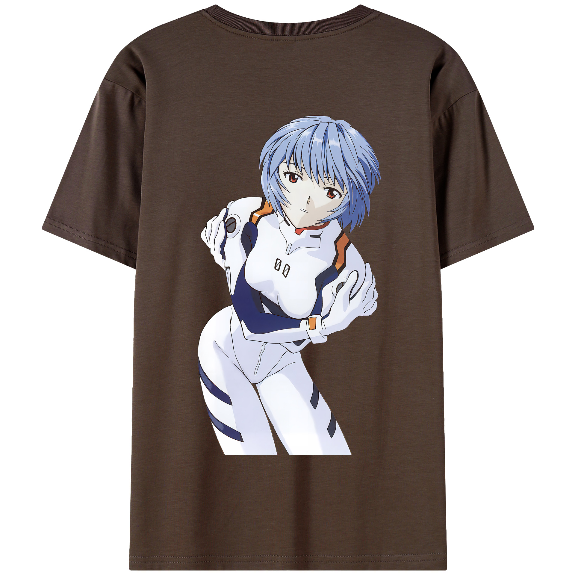 （画像用） EVA 新世紀エヴァンゲリオン 綿100％半袖Tシャツ（背面プリント）
