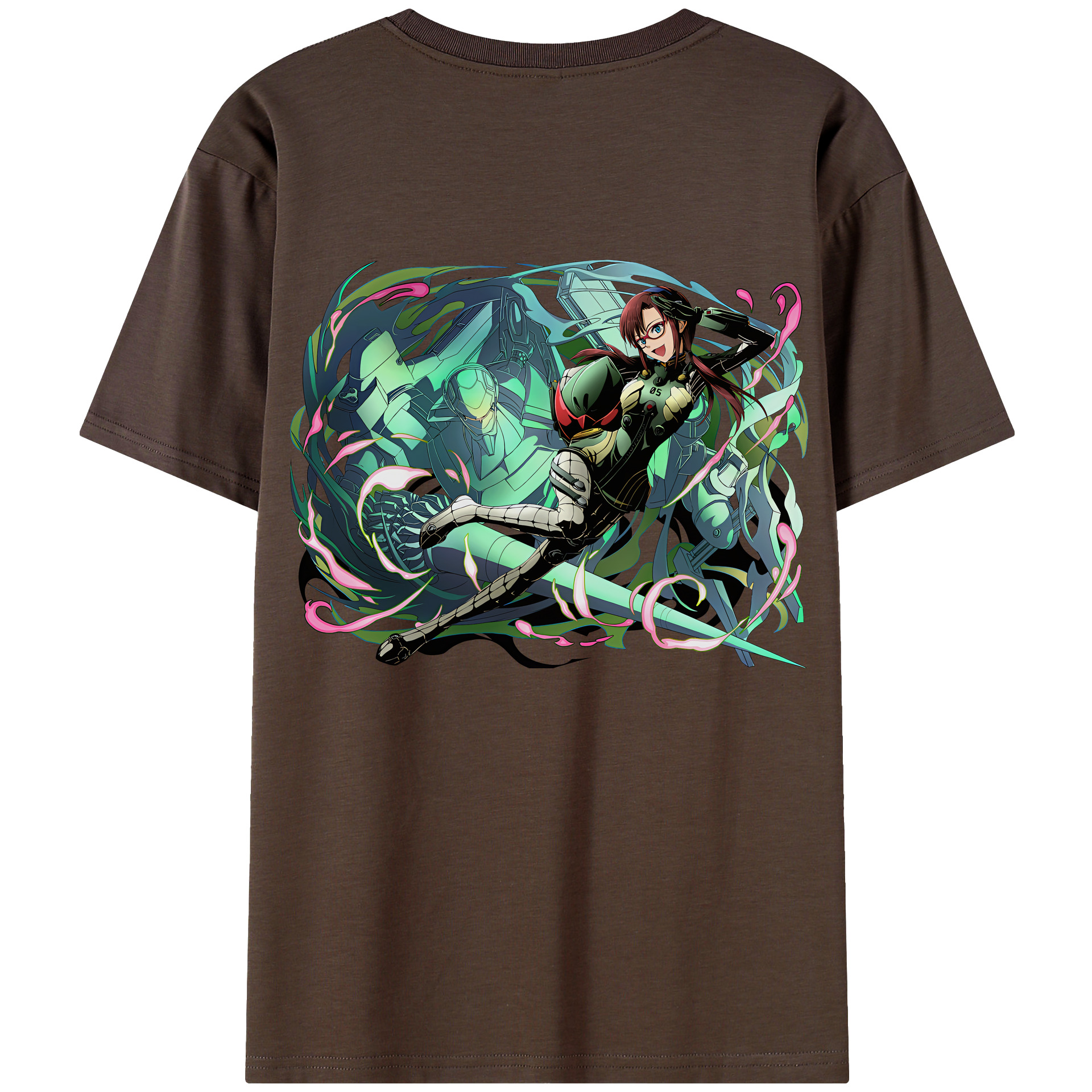 （画像用） EVA 新世紀エヴァンゲリオン 綿100％半袖Tシャツ（背面プリント）