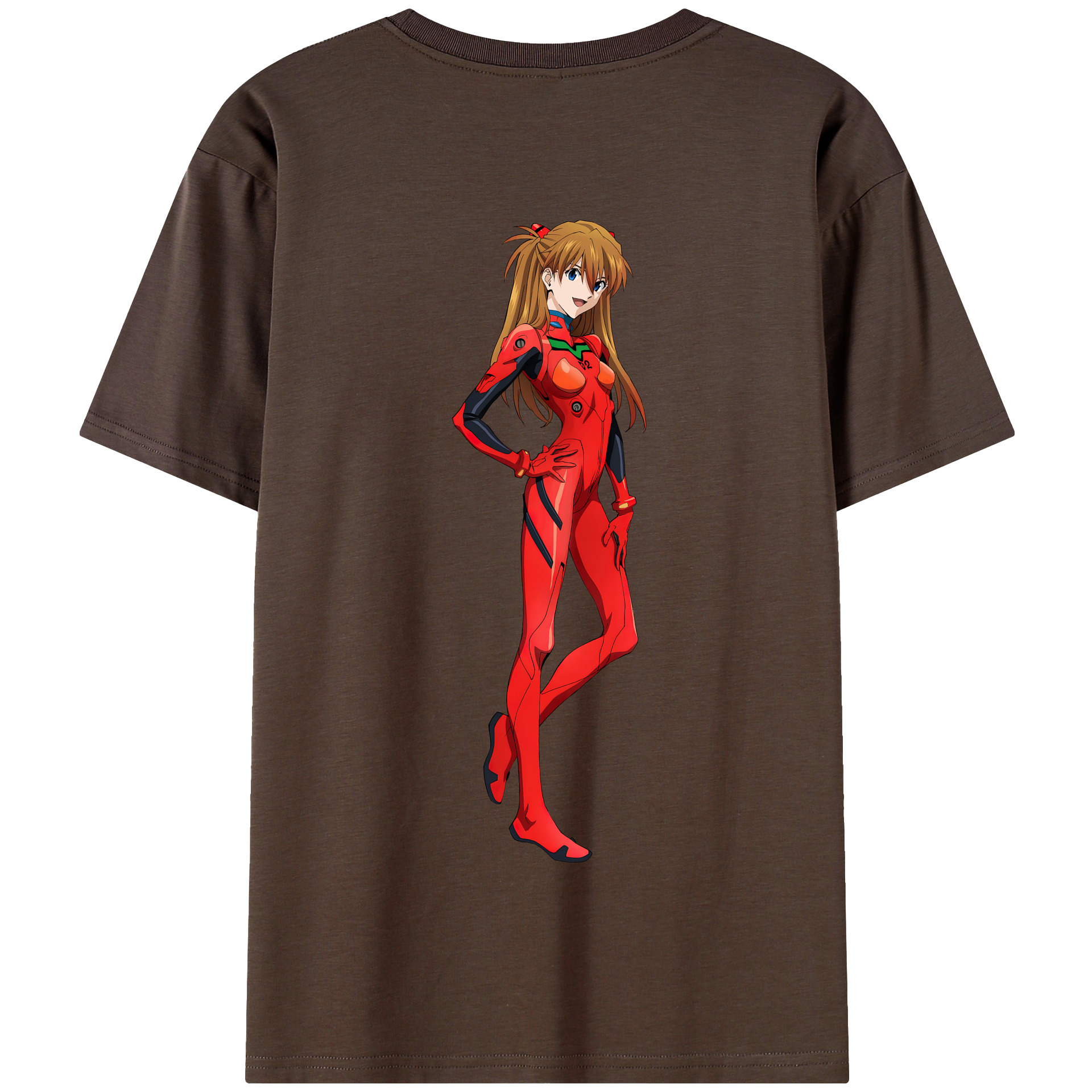 （画像用） EVA 新世紀エヴァンゲリオン 綿100％半袖Tシャツ（背面プリント）
