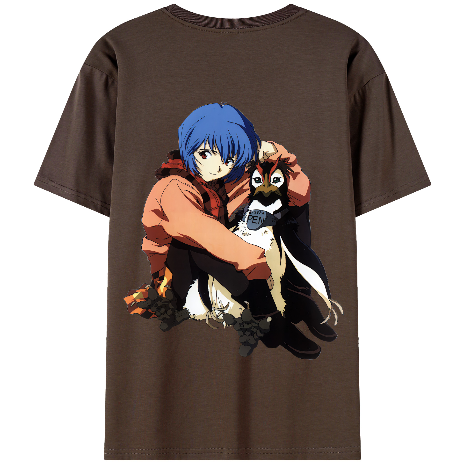 （画像用） EVA 新世紀エヴァンゲリオン 綿100％半袖Tシャツ（背面プリント）