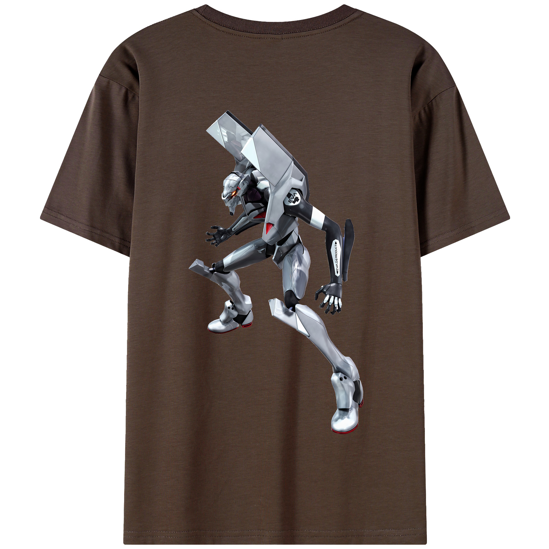 （画像用） EVA 新世紀エヴァンゲリオン 綿100％半袖Tシャツ（背面プリント）