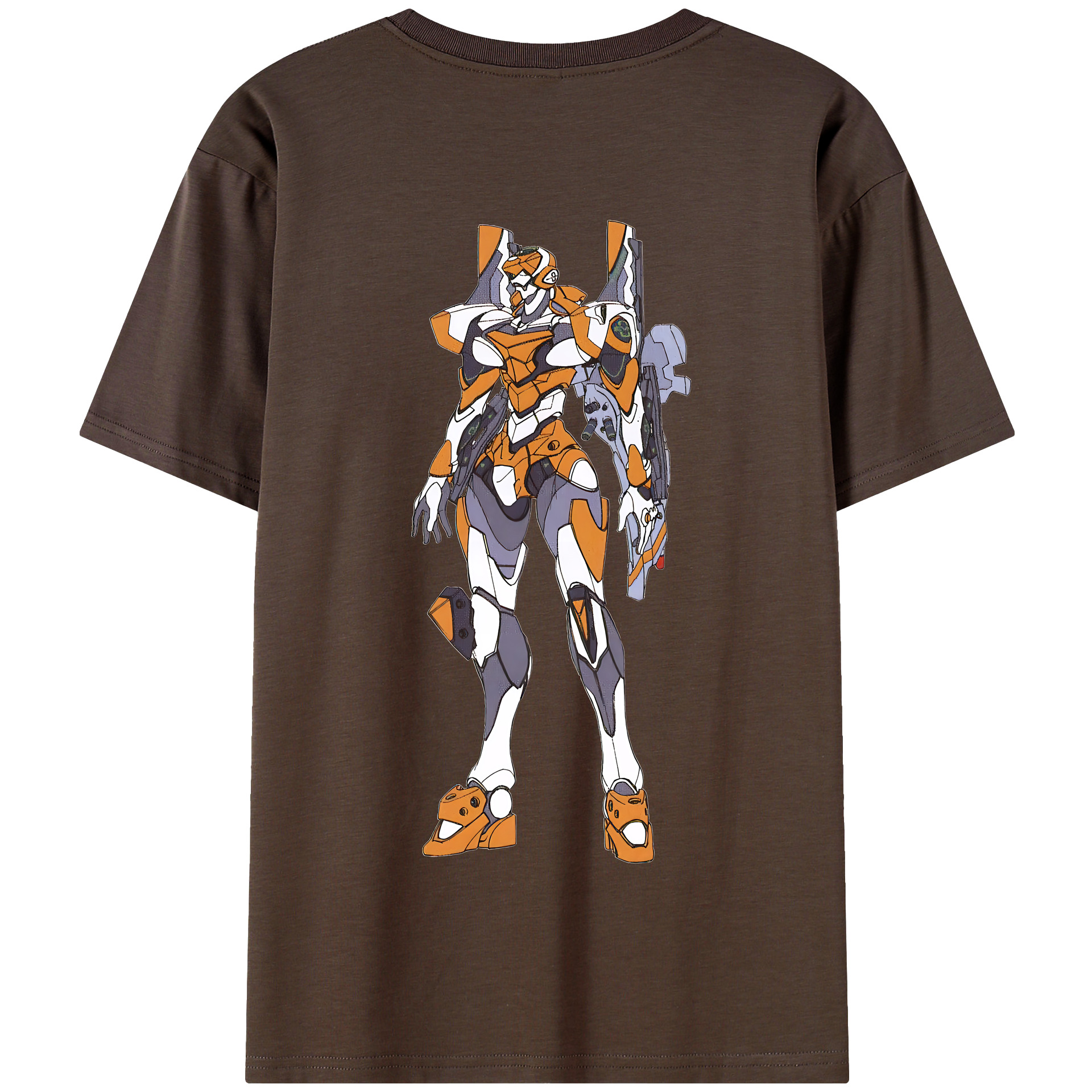 （画像用） EVA 新世紀エヴァンゲリオン 綿100％半袖Tシャツ（背面プリント）