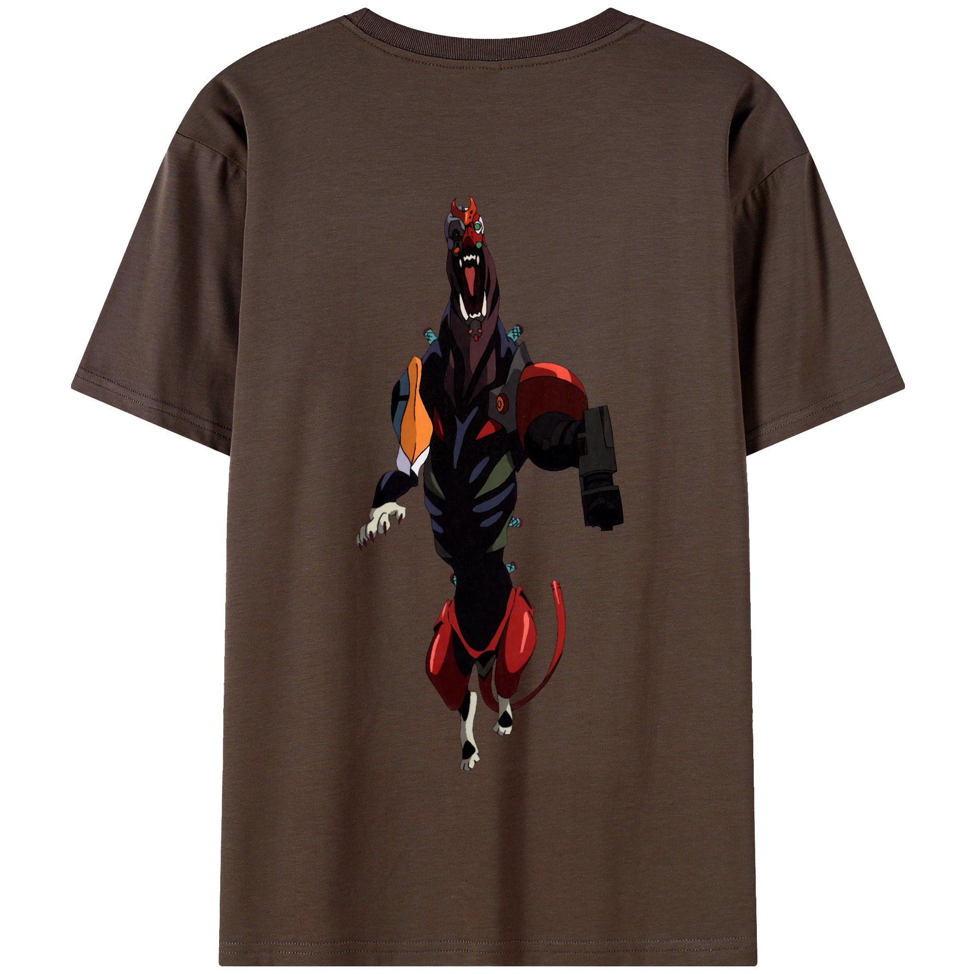 （画像用） EVA 新世紀エヴァンゲリオン 綿100％半袖Tシャツ（背面プリント）