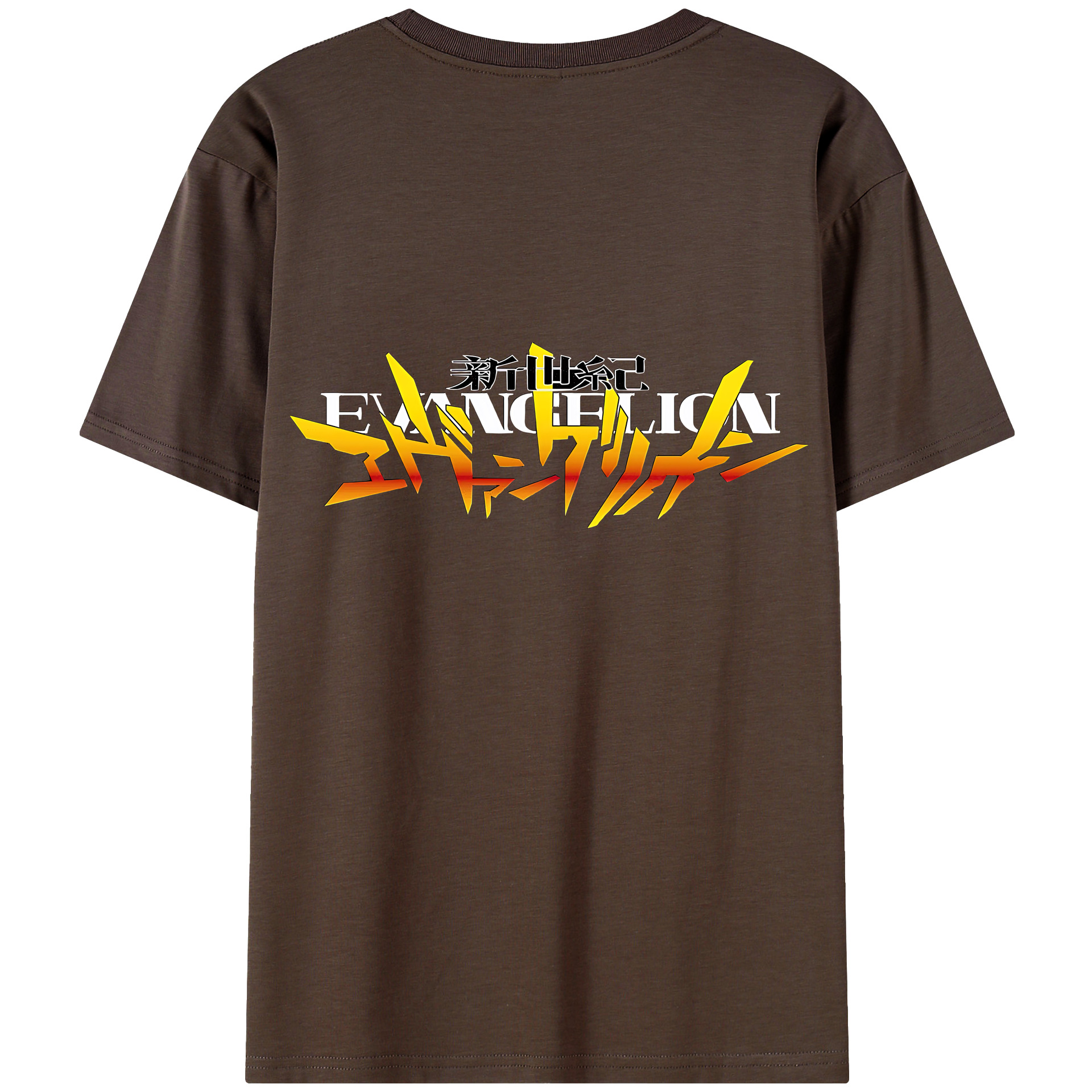 （画像用） EVA 新世紀エヴァンゲリオン 綿100％半袖Tシャツ（背面プリント）