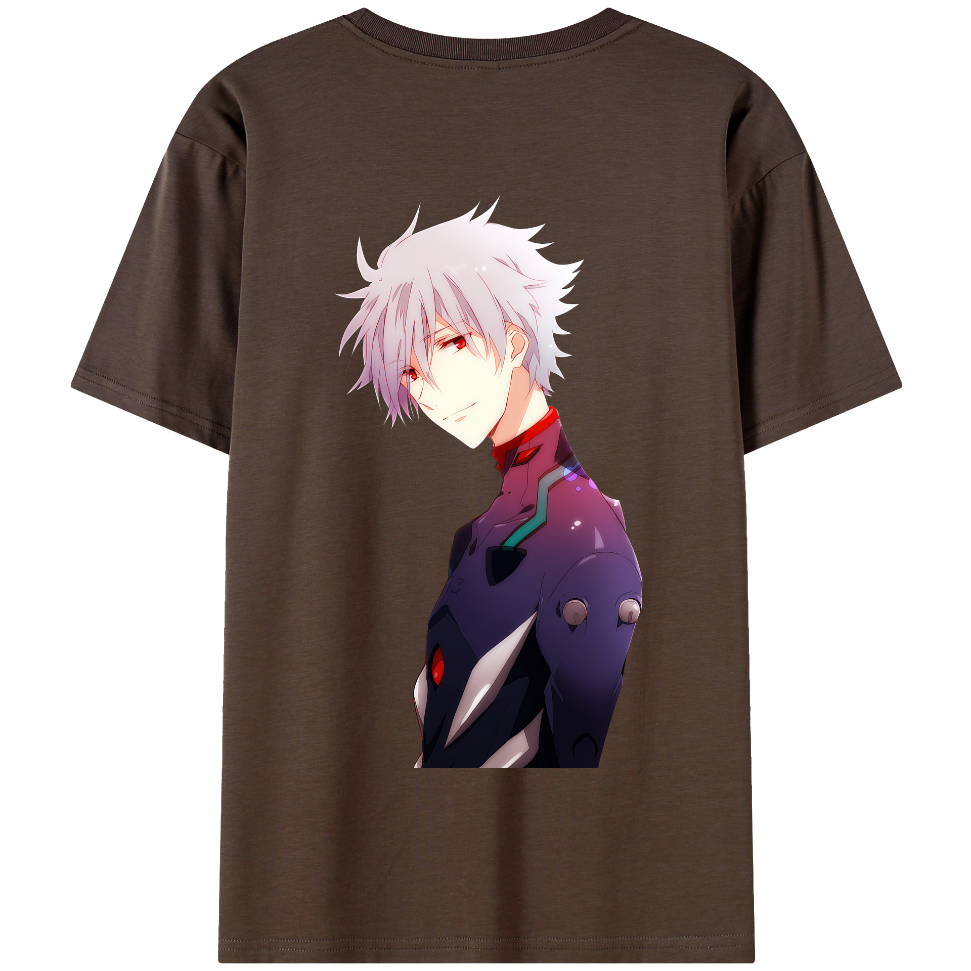 （画像用） EVA 新世紀エヴァンゲリオン 綿100％半袖Tシャツ（背面プリント）
