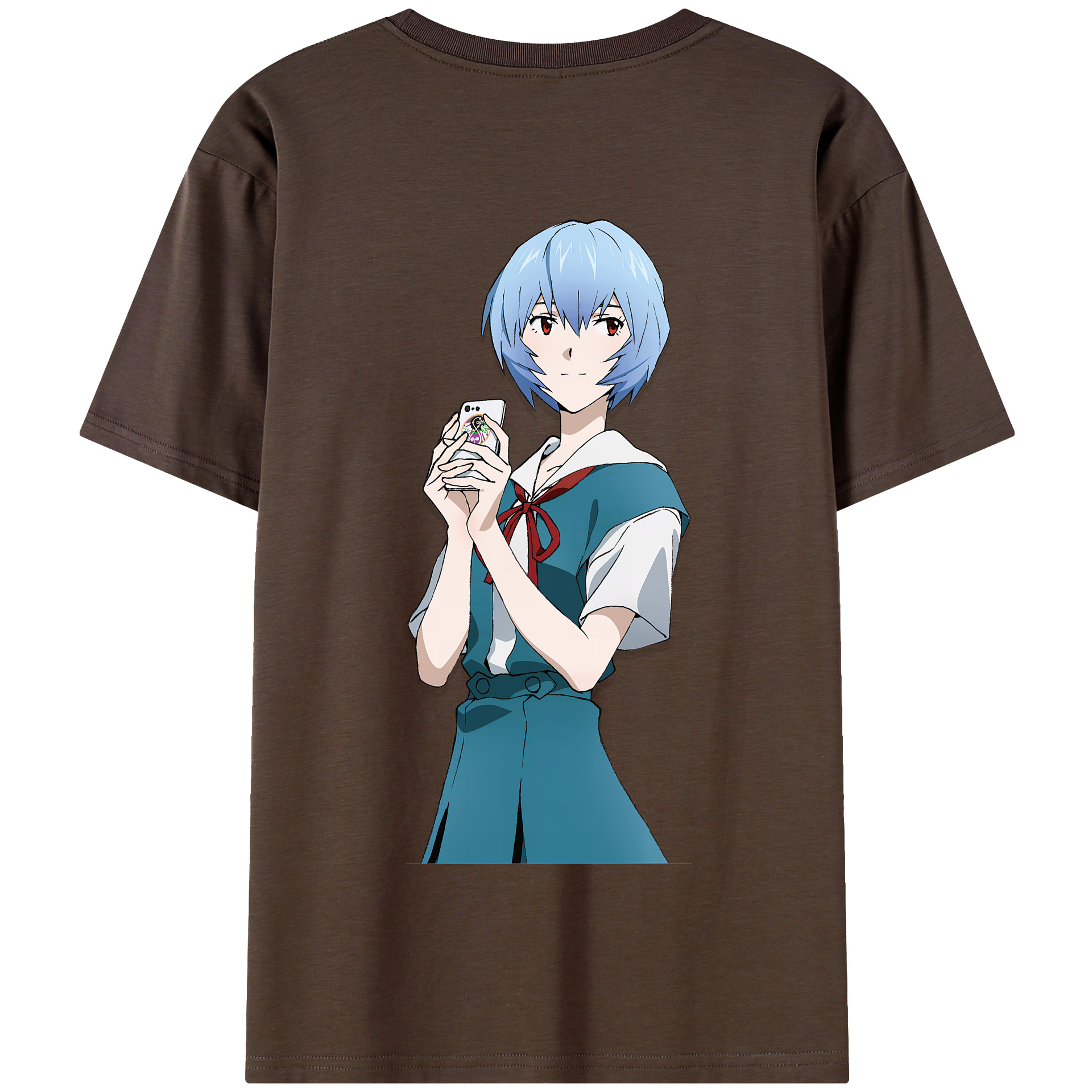 （画像用） EVA 新世紀エヴァンゲリオン 綿100％半袖Tシャツ（背面プリント）