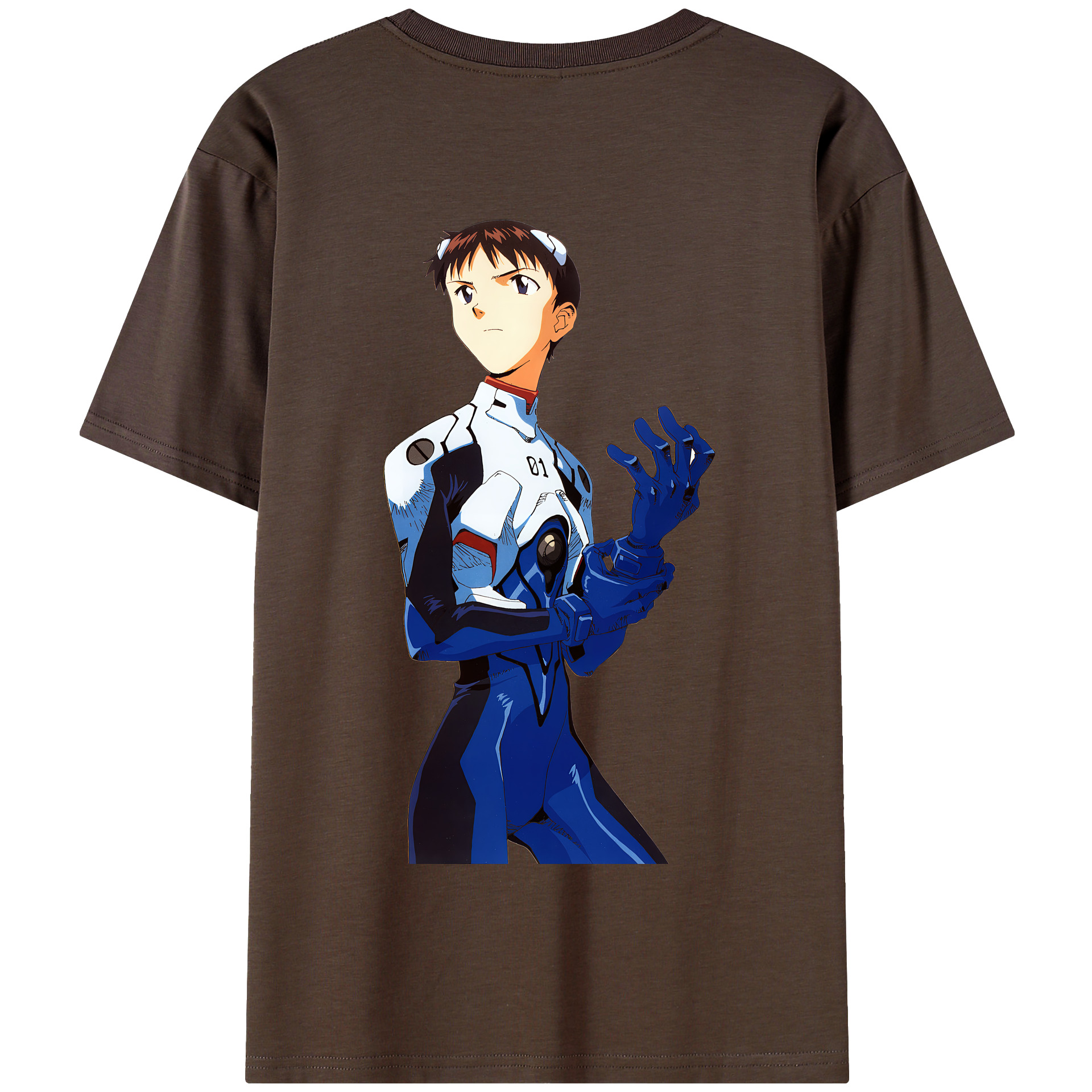 （画像用） EVA 新世紀エヴァンゲリオン 綿100％半袖Tシャツ（背面プリント）