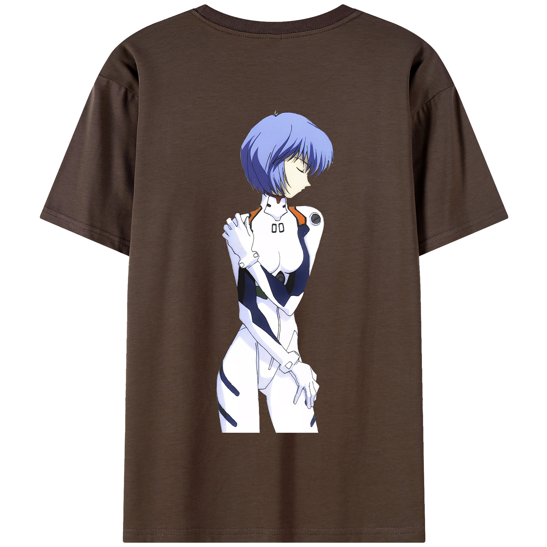 （画像用） EVA 新世紀エヴァンゲリオン 綿100％半袖Tシャツ（背面プリント）