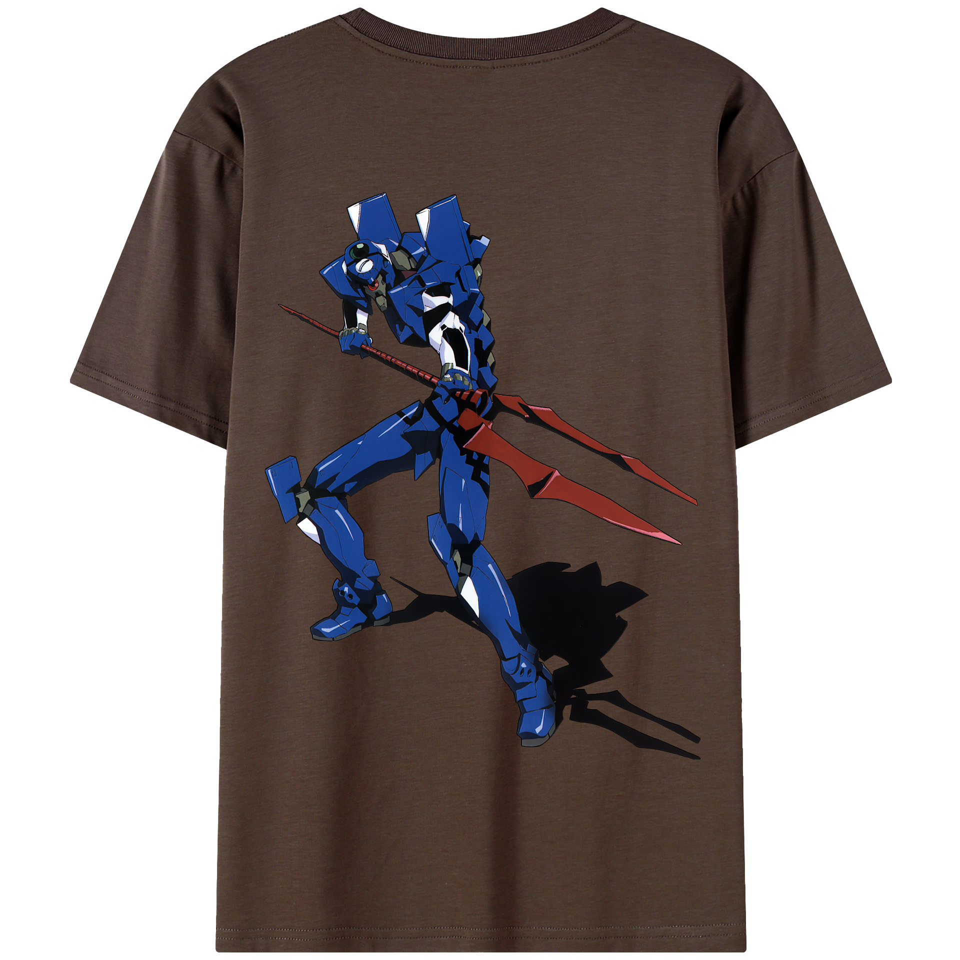 （画像用） EVA 新世紀エヴァンゲリオン 綿100％半袖Tシャツ（背面プリント）